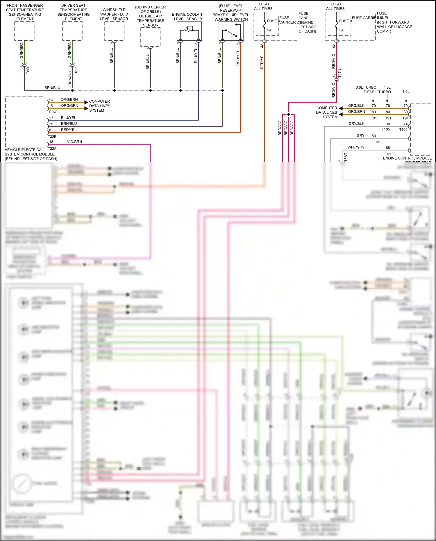 Wiring diagram grn/brn for Audi S8 D4 facelift (2013-2018) (11 of 17)