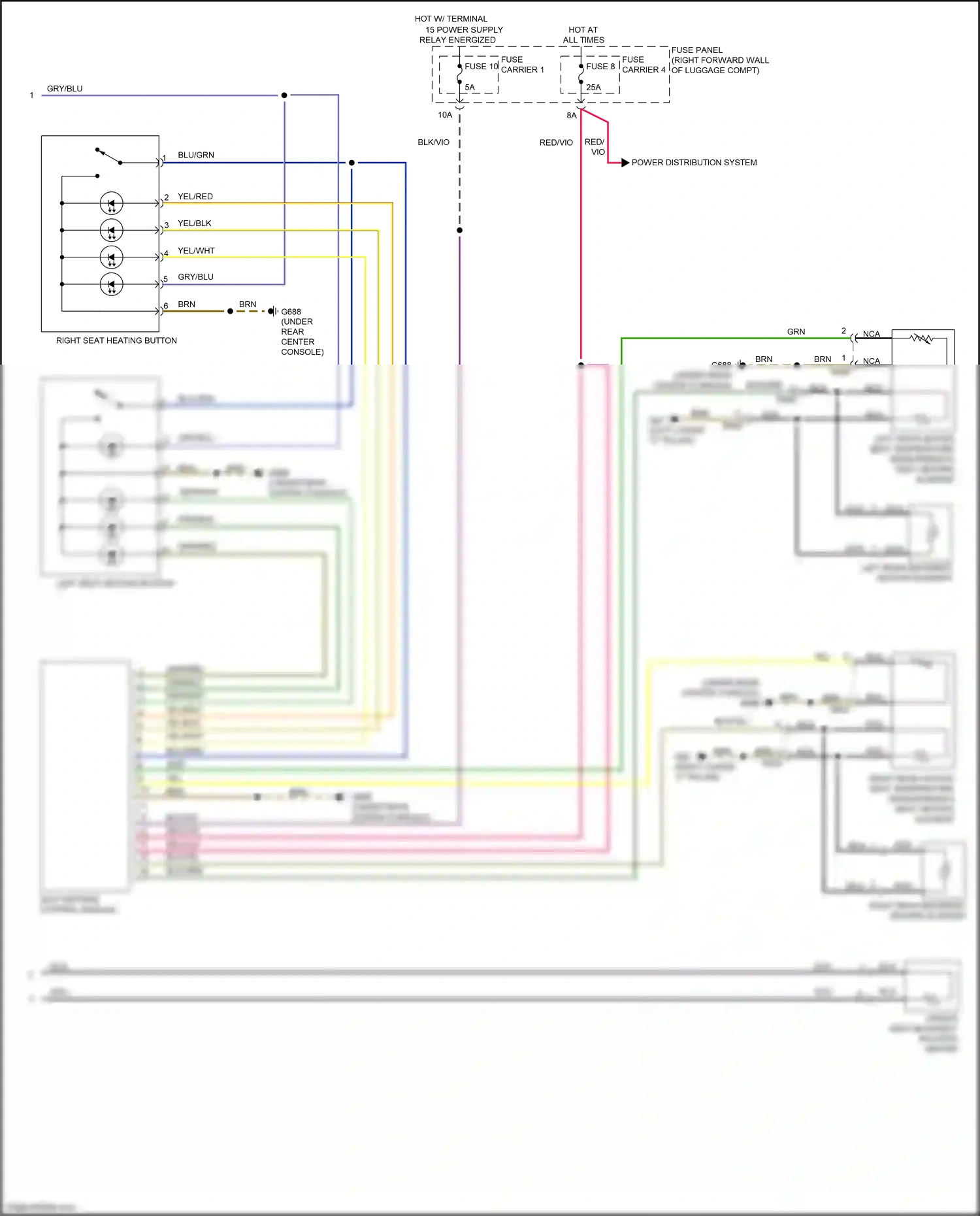 Wiring diagram grn/red for Audi S8 D4 facelift (2013-2018) (13 of 40)