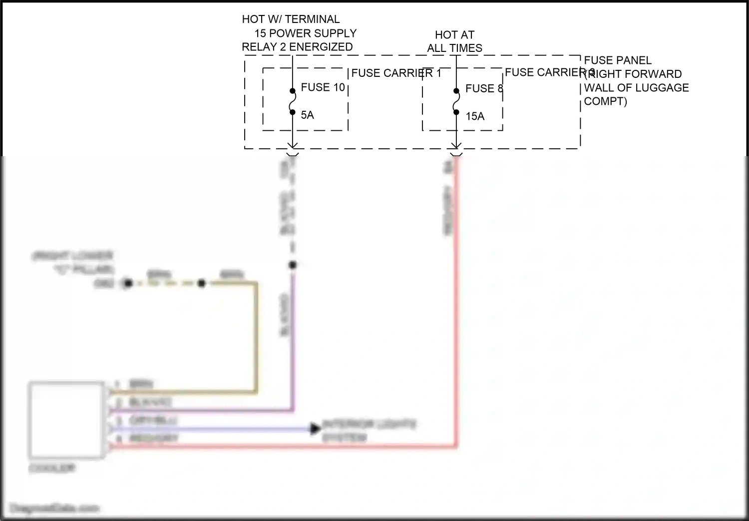 Wiring diagram gry/blu for Audi S8 D4 facelift (2013-2018) (14 of 31)