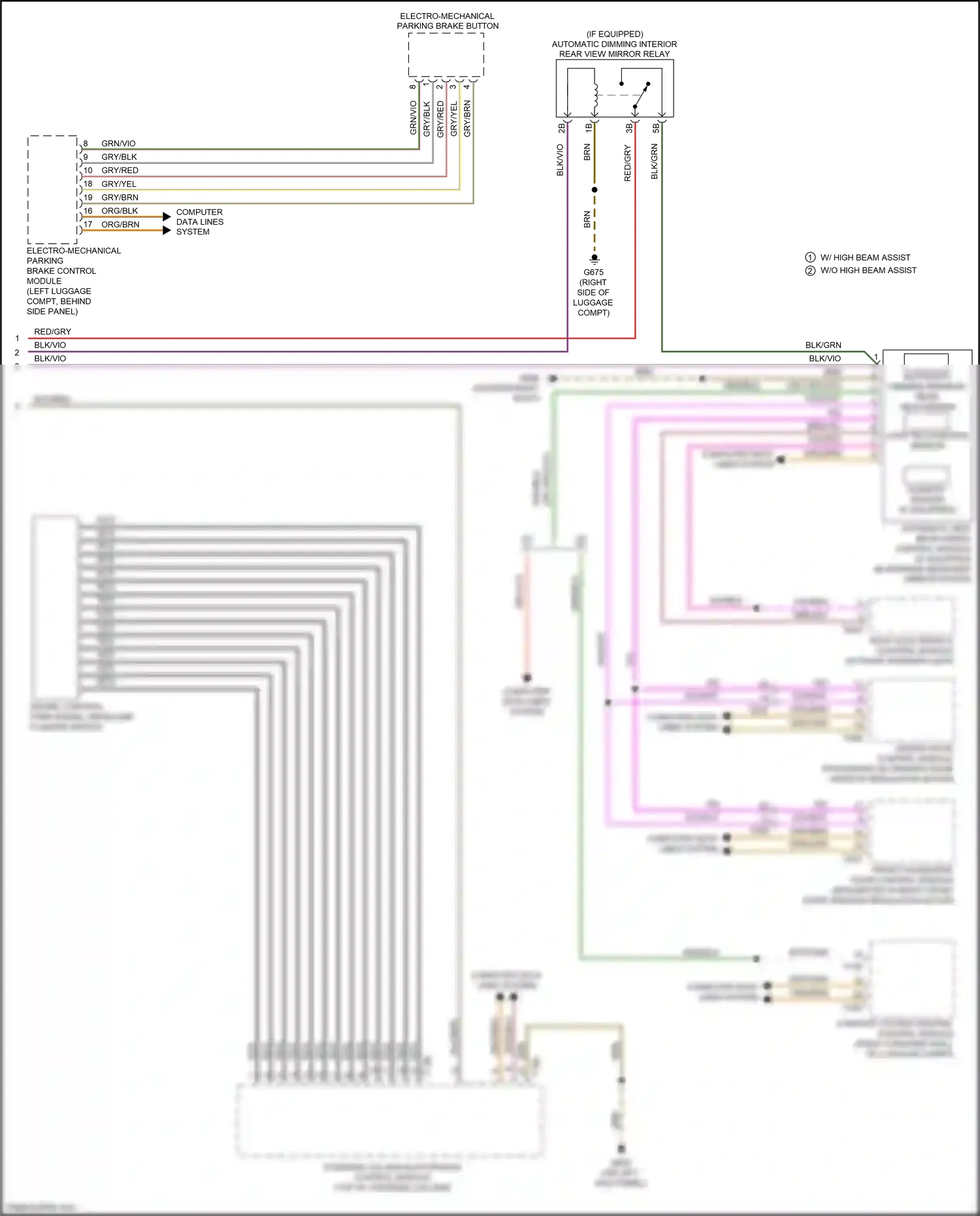 Wiring diagram gry/red for Audi S8 D4 facelift (2013-2018) (23 of 31)