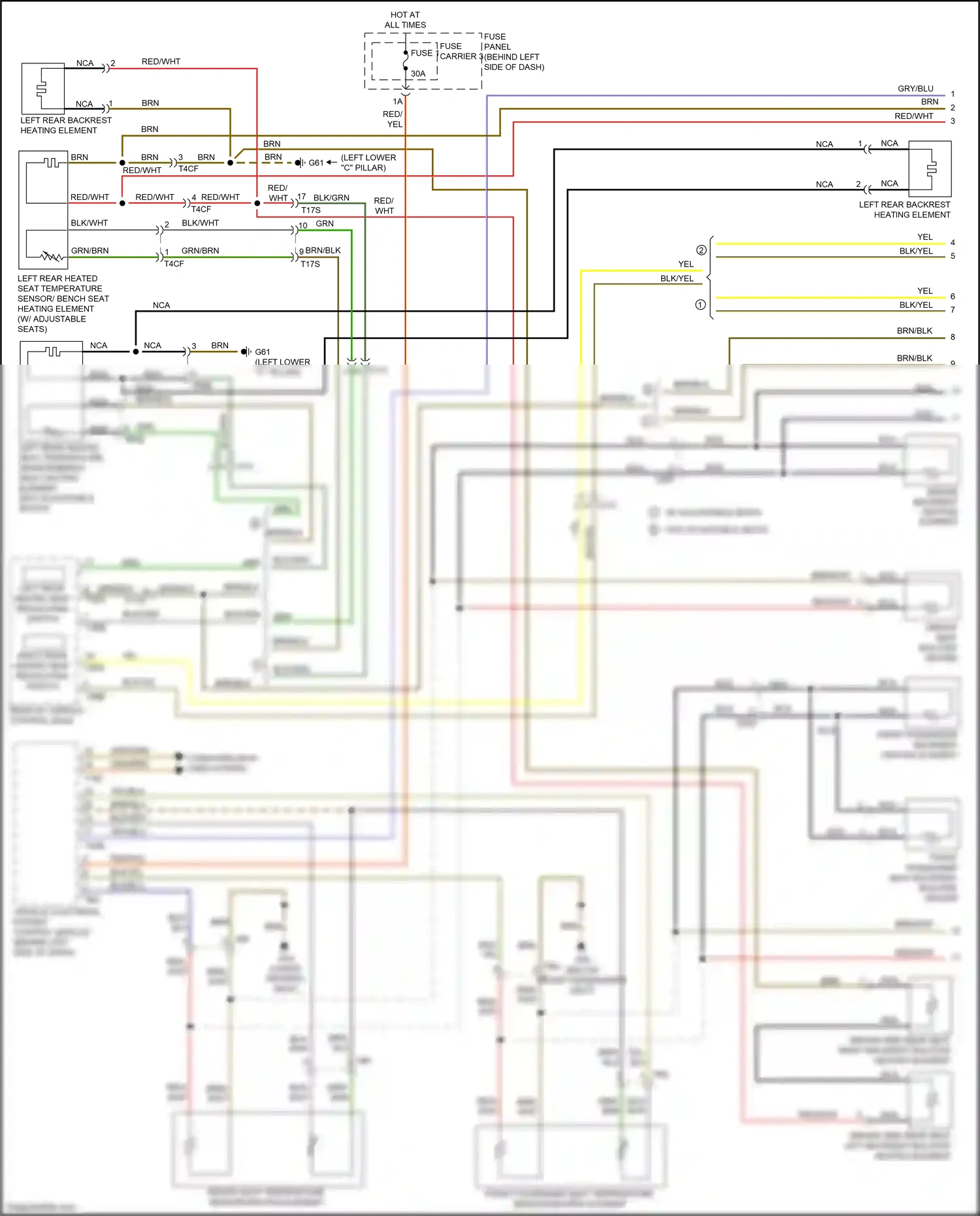 Wiring diagram nca for Audi S8 D4 facelift (2013-2018) (22 of 79)