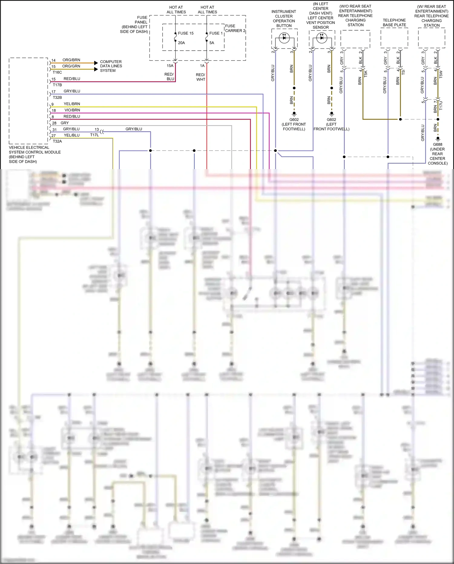 Wiring diagram org/blu for Audi S8 D4 facelift (2013-2018) (7 of 40)