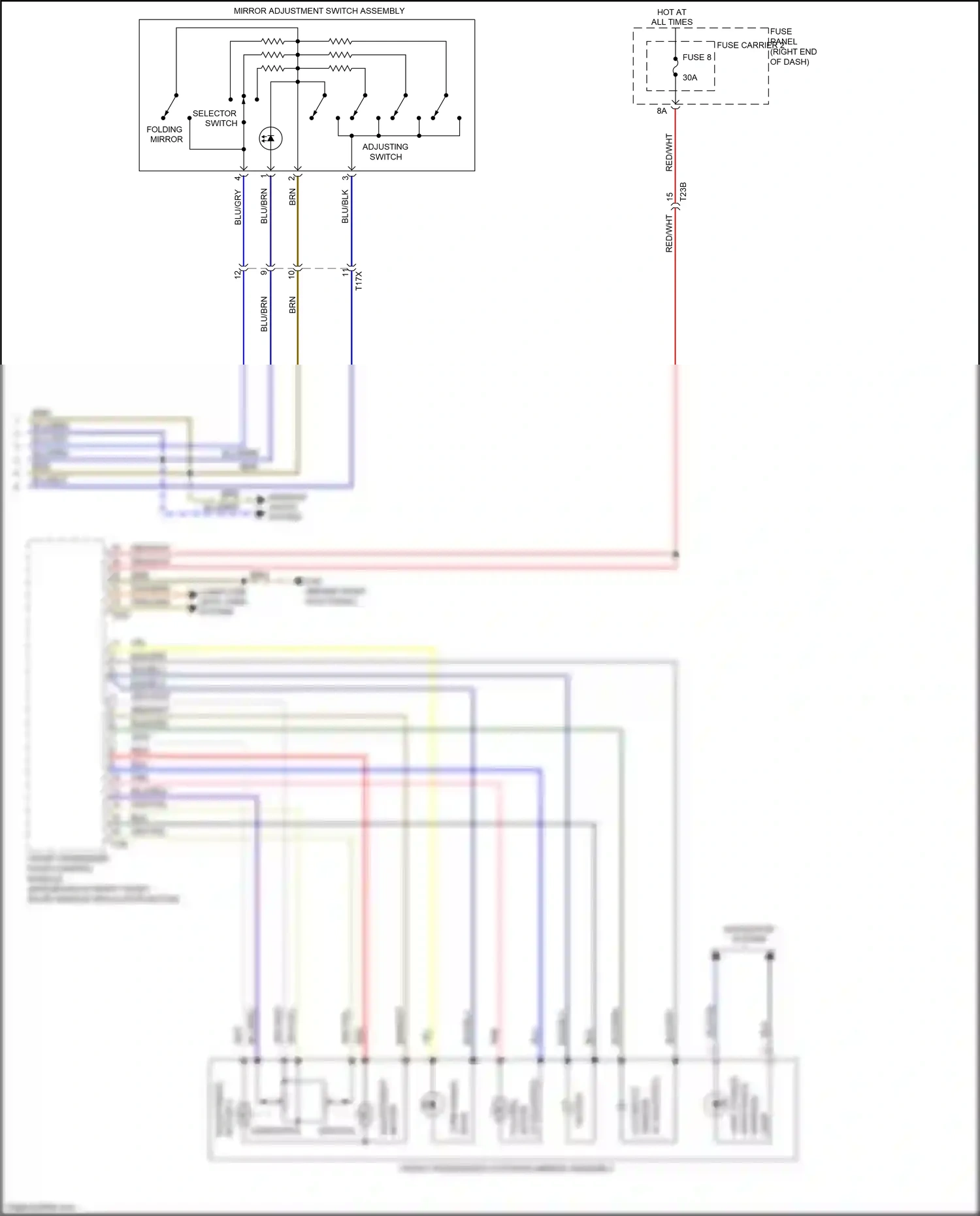 Wiring diagram org/grn for Audi S8 D4 facelift (2013-2018) (43 of 71)