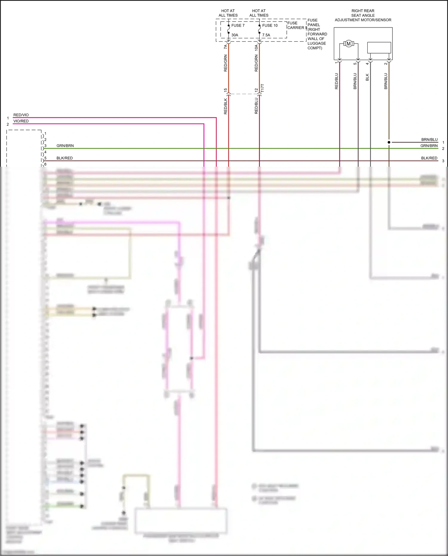 Wiring diagram red/blk for Audi S8 D4 facelift (2013-2018) (40 of 59)