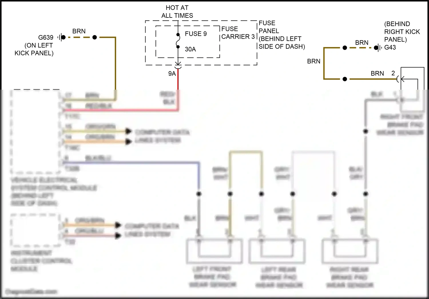 Wiring diagram red/blk for Audi S8 D4 facelift (2013-2018) (1 of 59)