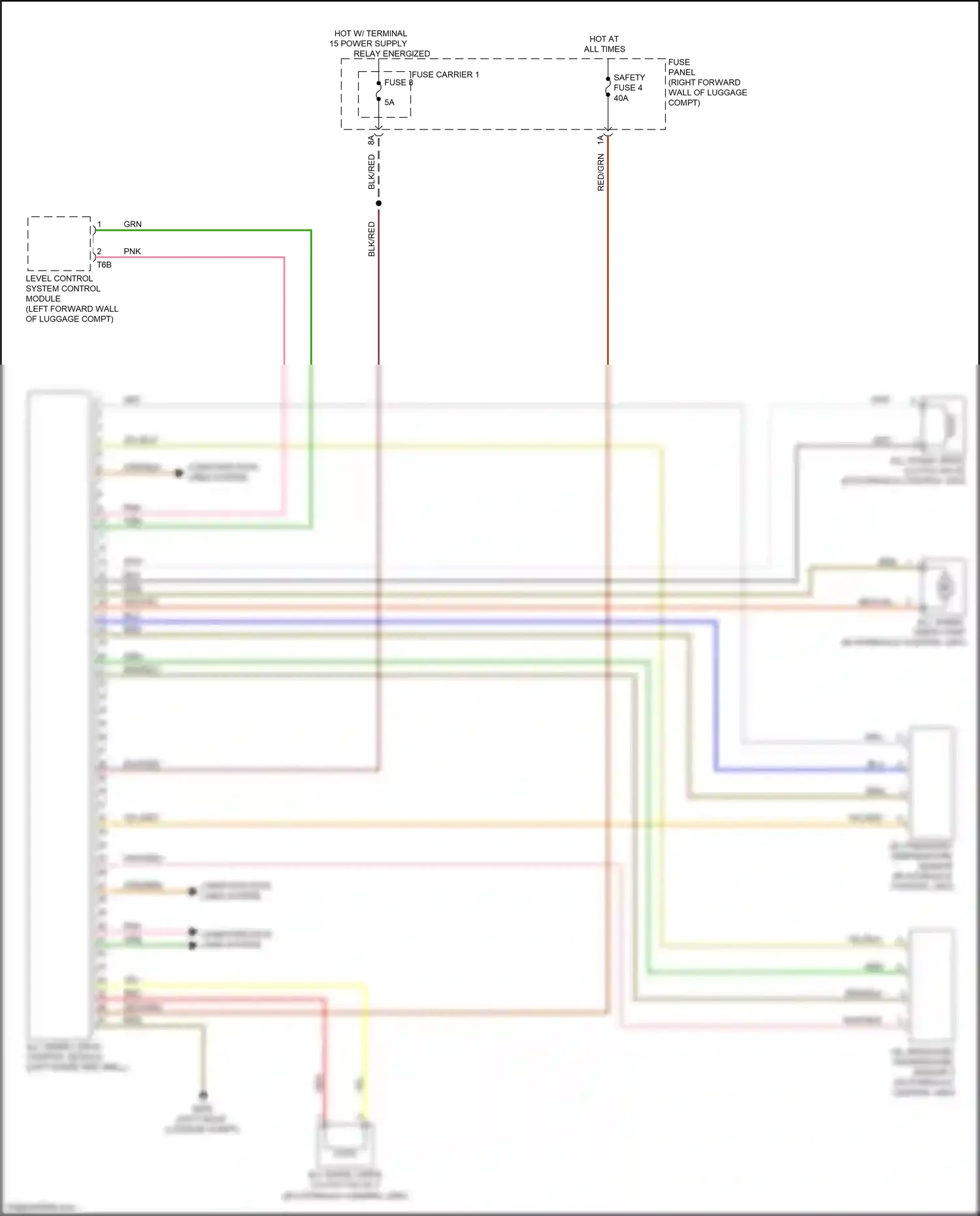 Wiring diagram red/grn for Audi S8 D4 facelift (2013-2018) (22 of 34)