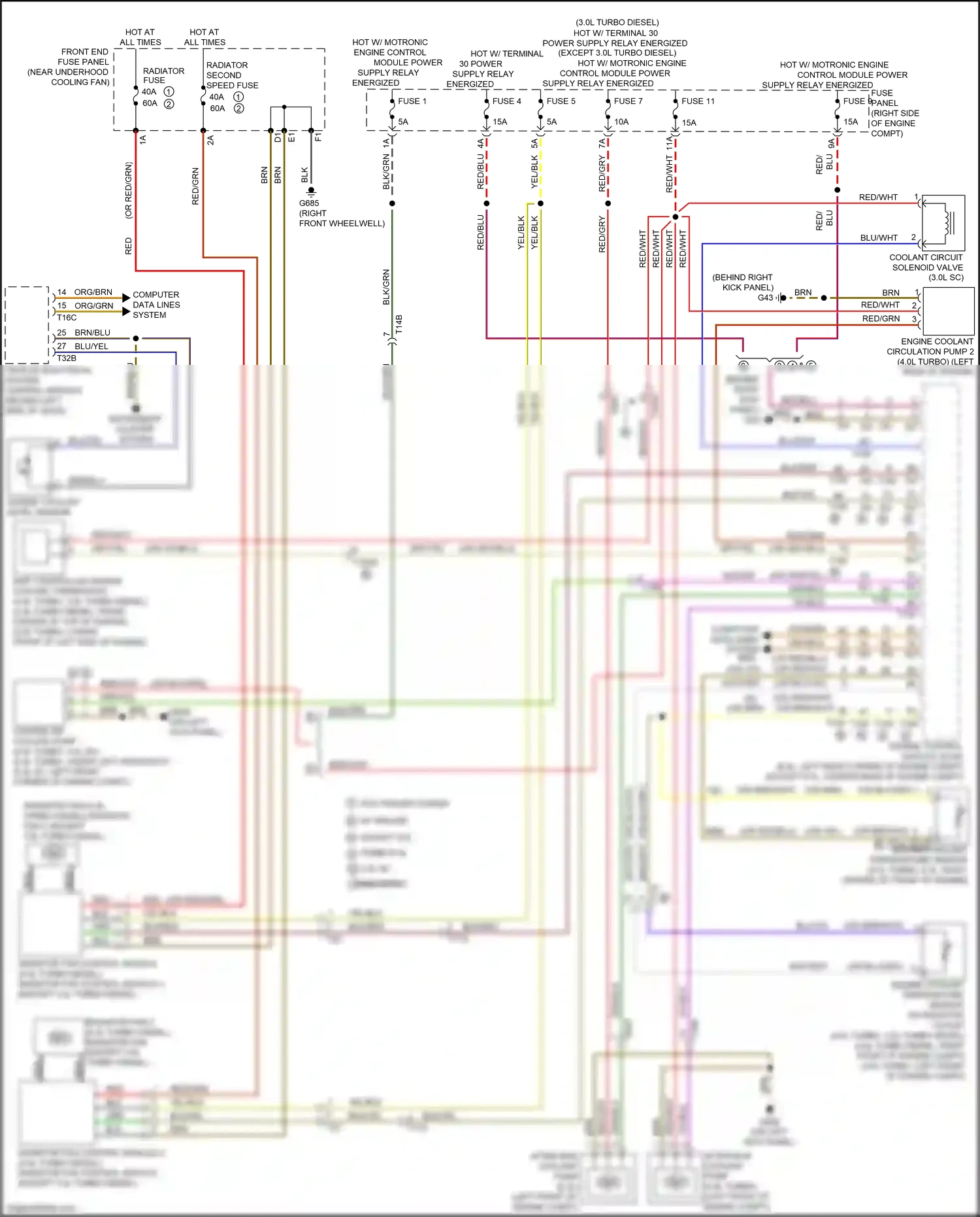 Wiring diagram red/gry for Audi S8 D4 facelift (2013-2018) (3 of 30)