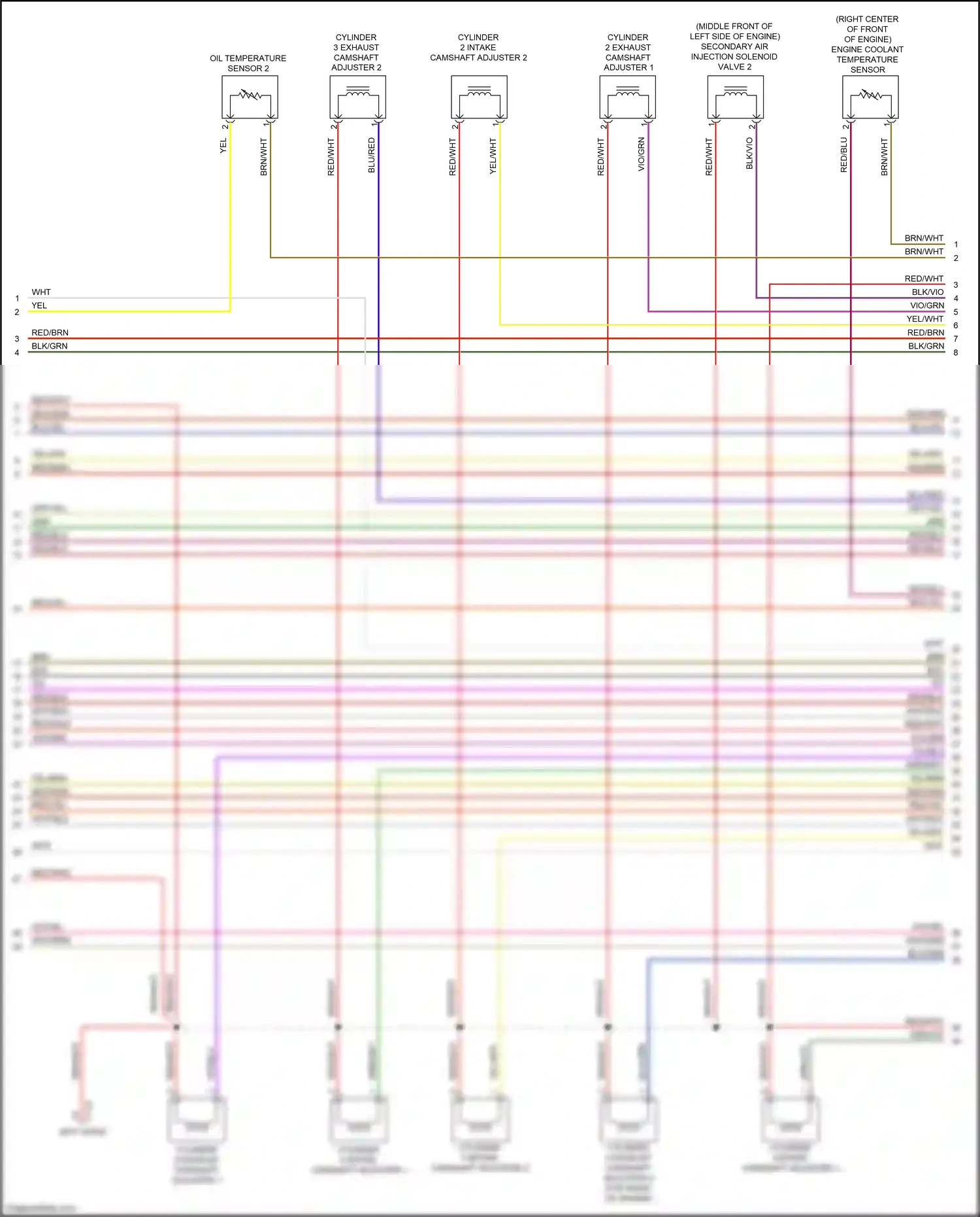 Wiring diagram red/wht for Audi S8 D4 facelift (2013-2018) (57 of 66)