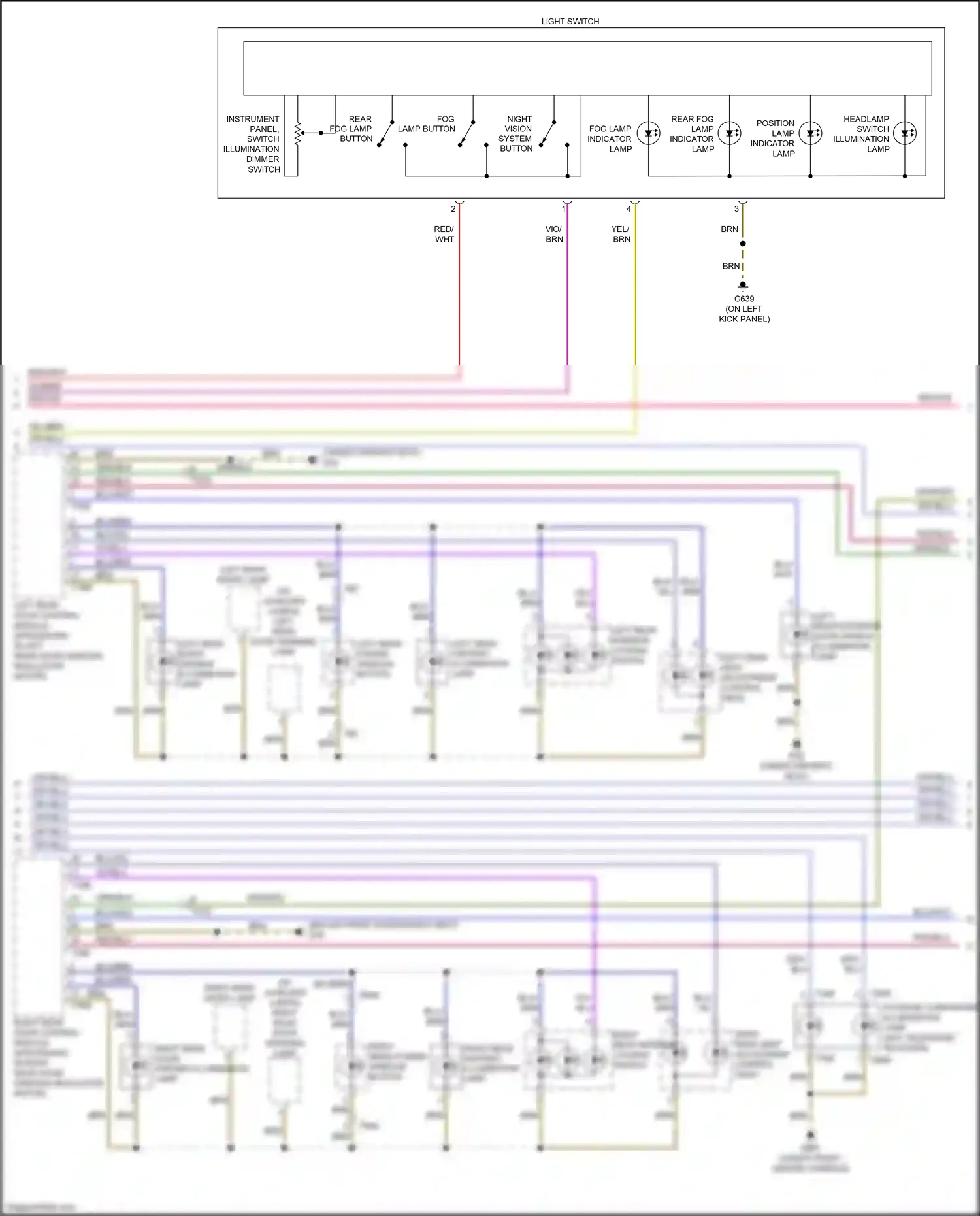 Wiring diagram vio for Audi S8 D4 facelift (2013-2018) (10 of 63)