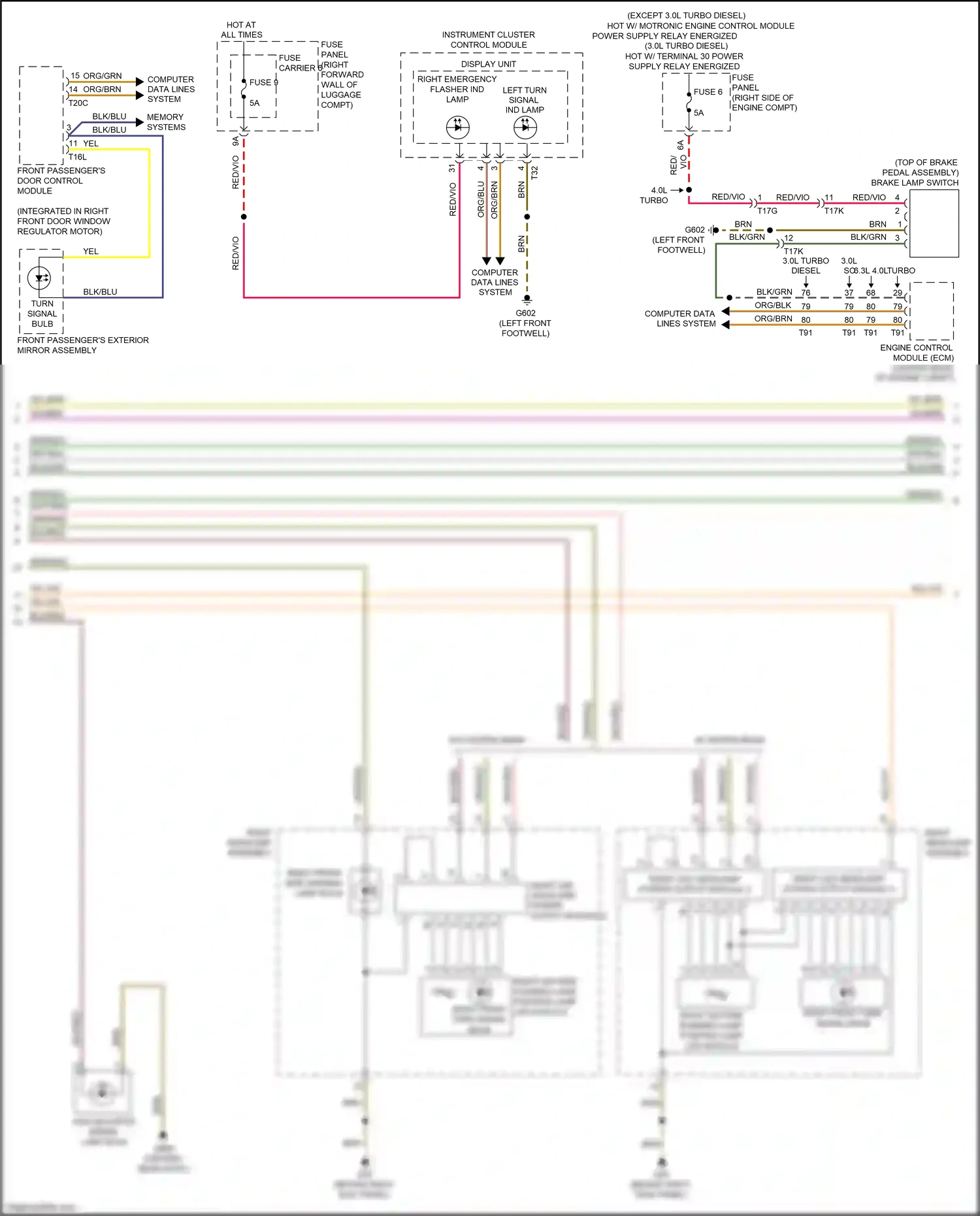 Wiring diagram vio for Audi S8 D4 facelift (2013-2018) (9 of 63)