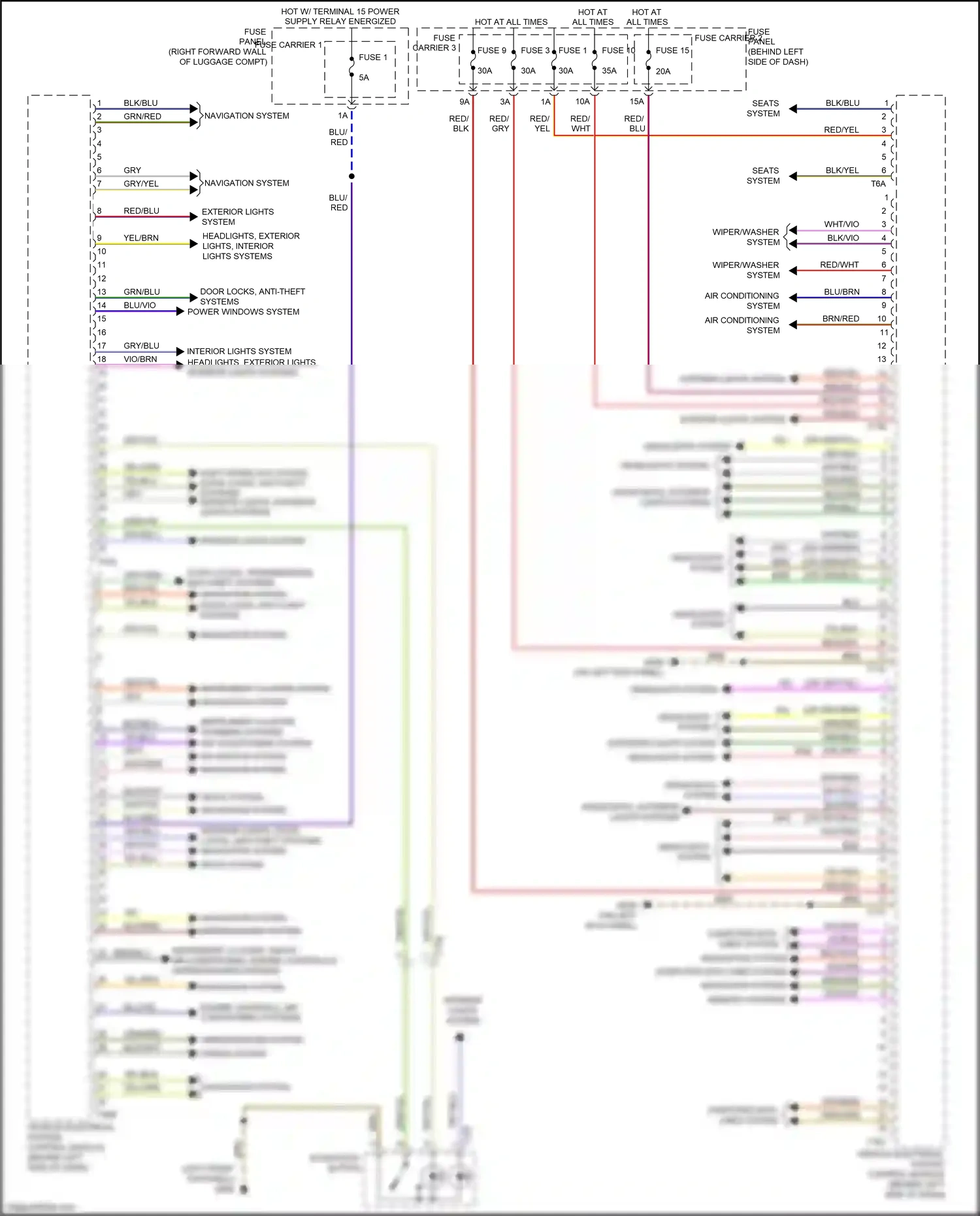 Wiring diagram vio for Audi S8 D4 facelift (2013-2018) (20 of 63)