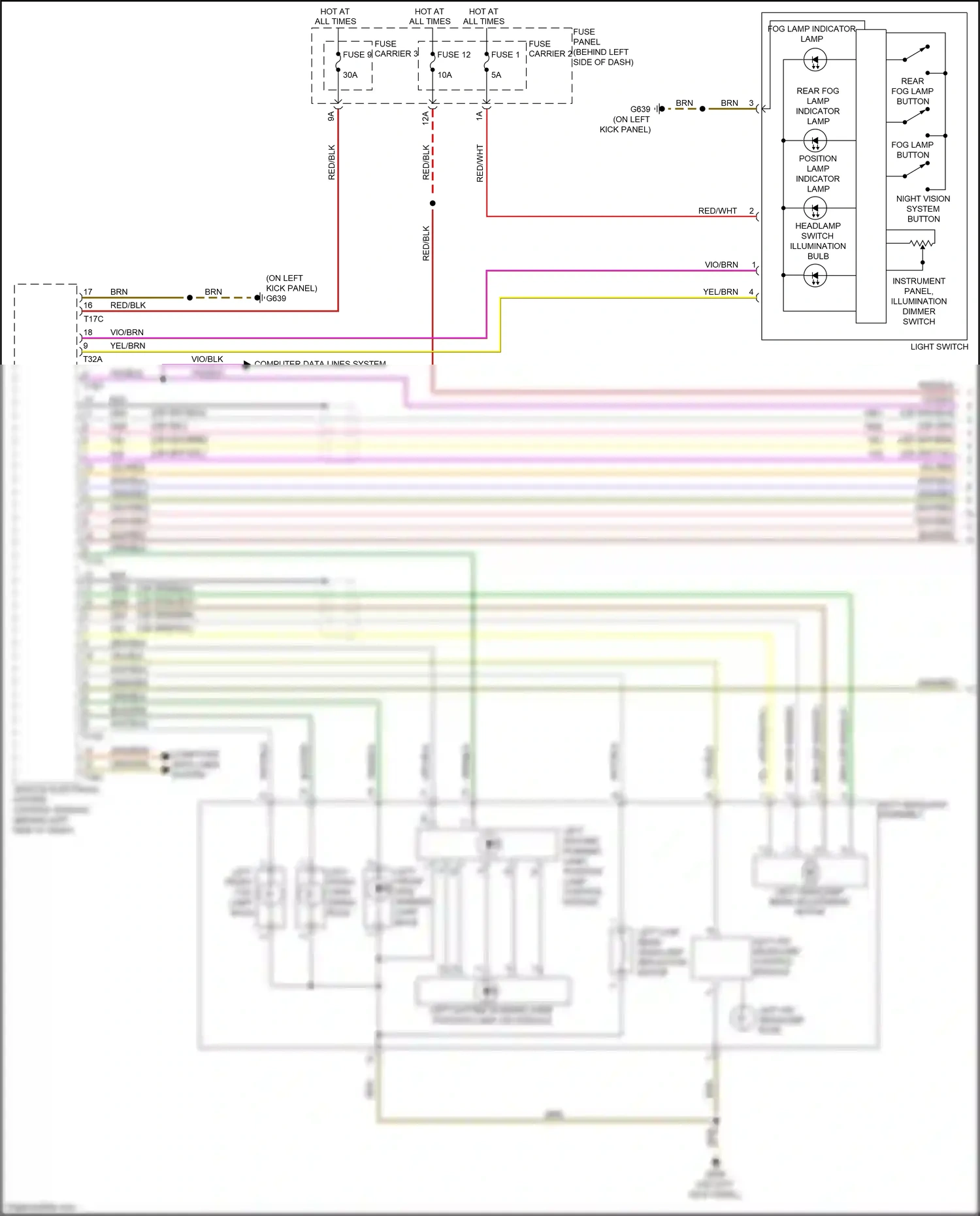 Wiring diagram vio for Audi S8 D4 facelift (2013-2018) (52 of 63)