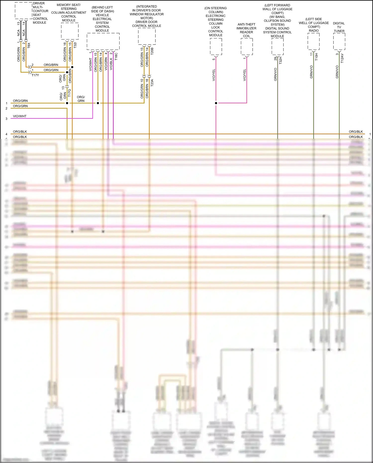 Wiring diagram vio/grn for Audi S8 D4 facelift (2013-2018) (11 of 22)