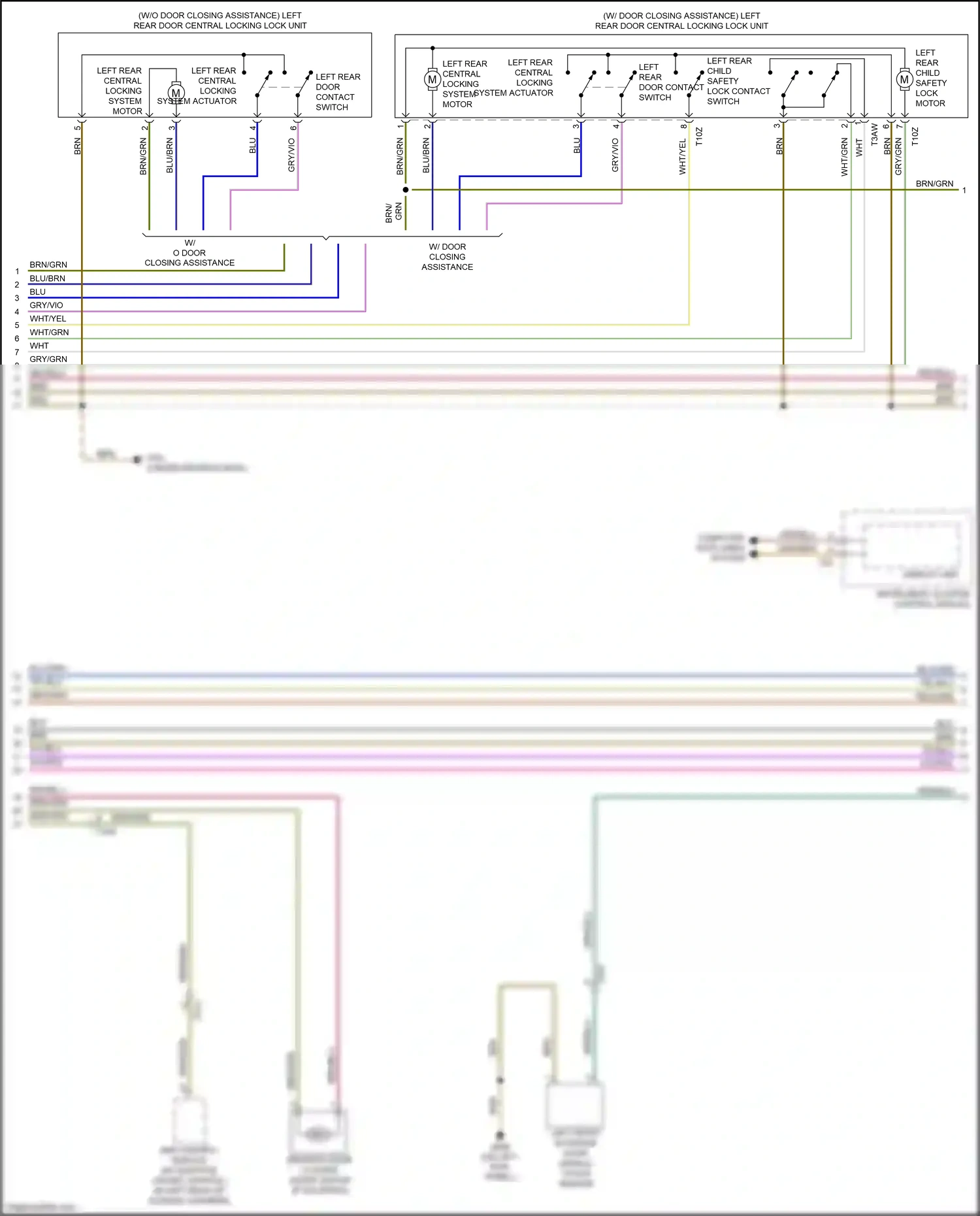Wiring diagram vio/red for Audi S8 D4 facelift (2013-2018) (4 of 32)