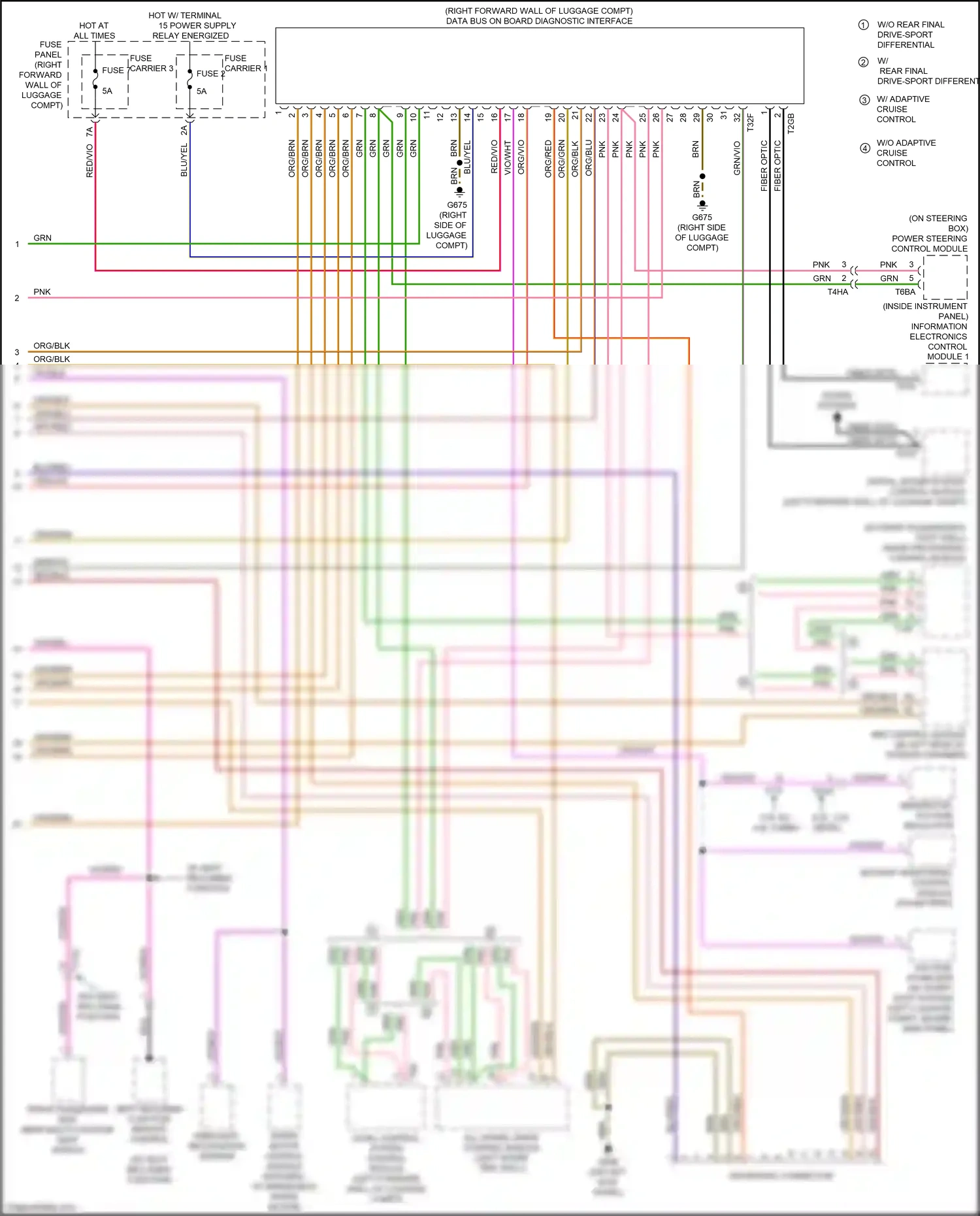 Wiring diagram w/ adaptive cruise control for Audi S8 D4 facelift (2013-2018) (3 of 5)