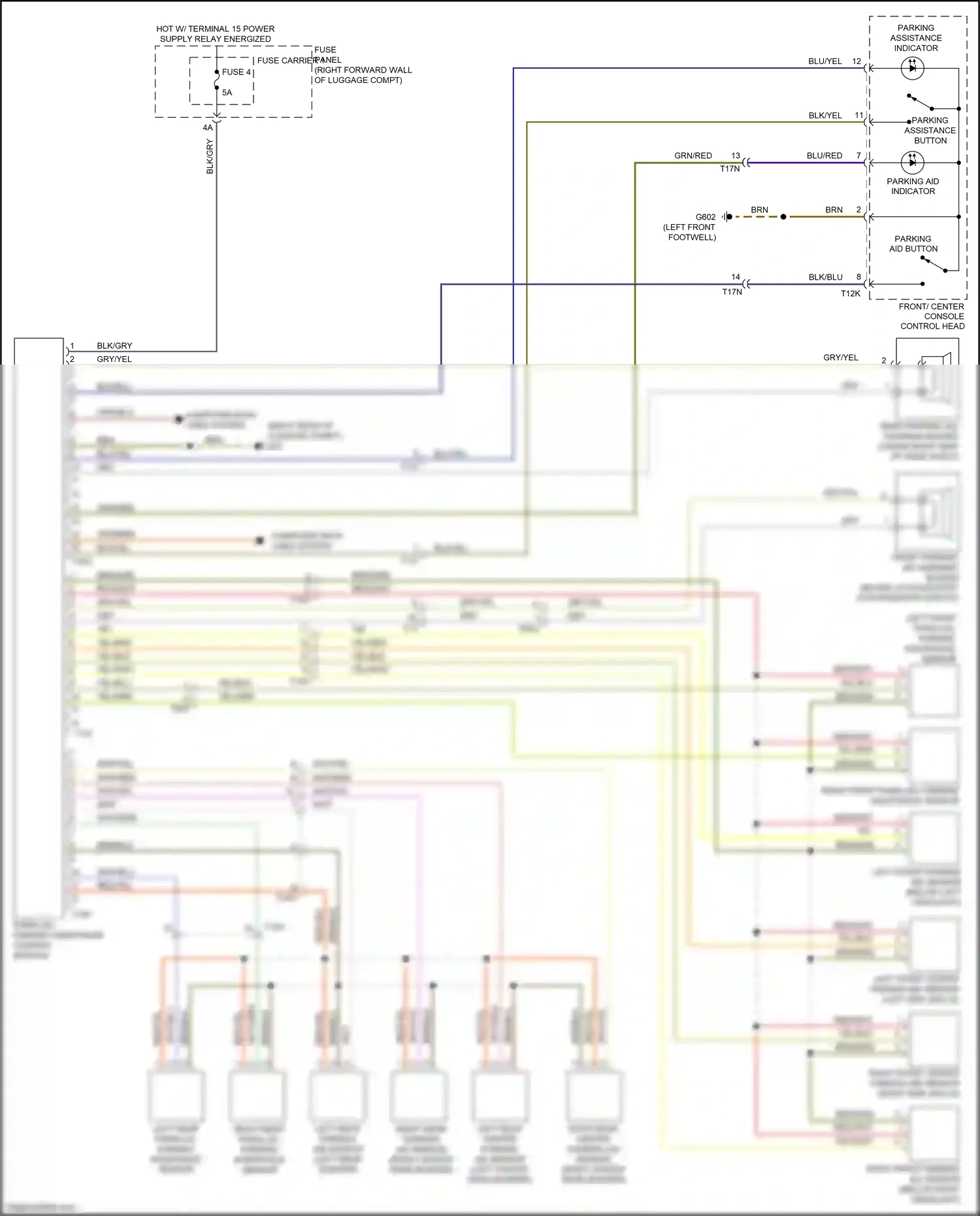 Wiring diagram yel/red for Audi S8 D4 facelift (2013-2018) (19 of 27)
