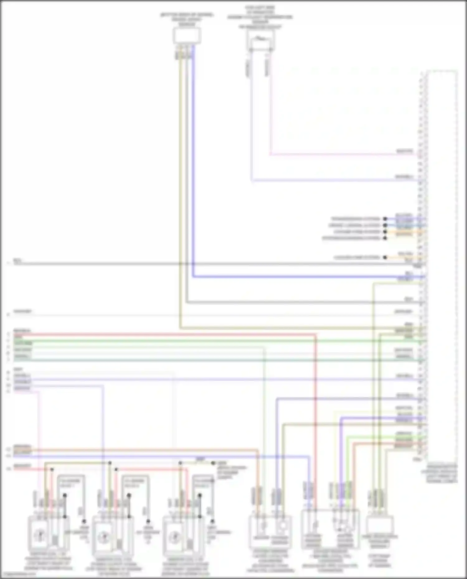 SQ5 Sportback Audi FY (2020-2024): Wiring diagram engine performance 3.0l turbo (10 of 10)