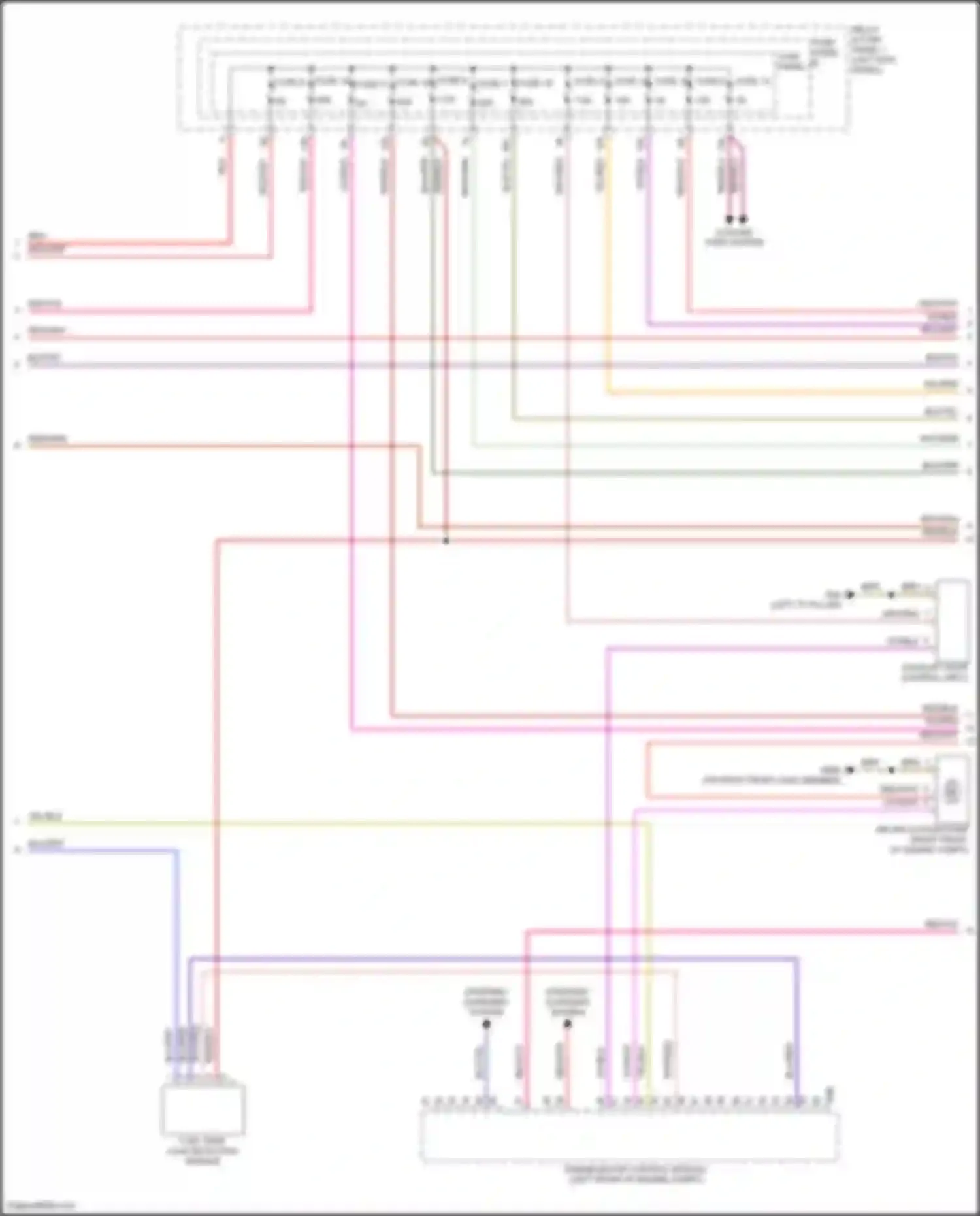 SQ5 Sportback Audi FY (2020-2024): Wiring diagram engine performance 3.0l turbo (2 of 10)
