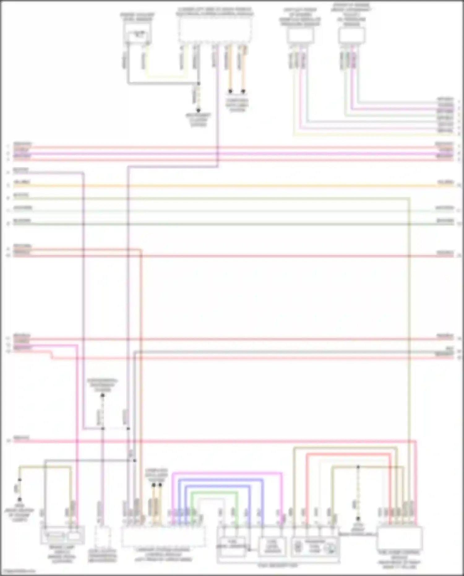 SQ5 Sportback Audi FY (2020-2024): Wiring diagram engine performance 3.0l turbo (3 of 10)