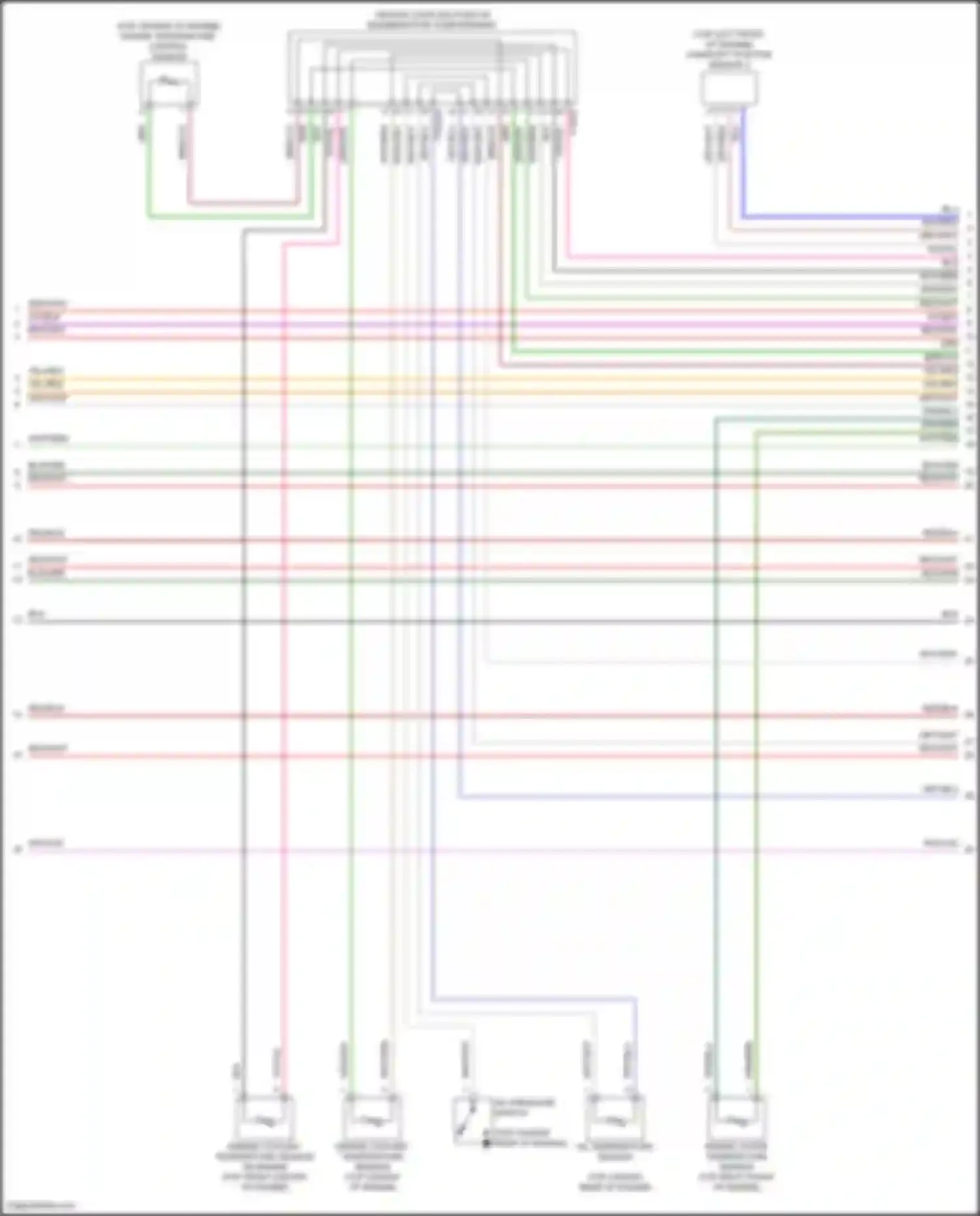 SQ5 Sportback Audi FY (2020-2024): Wiring diagram engine performance 3.0l turbo (6 of 10)