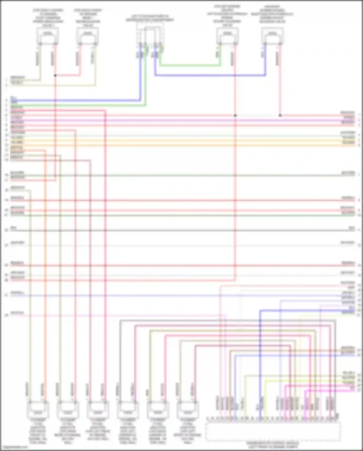 SQ5 Sportback Audi FY (2020-2024): Wiring diagram engine performance 3.0l turbo (8 of 10)