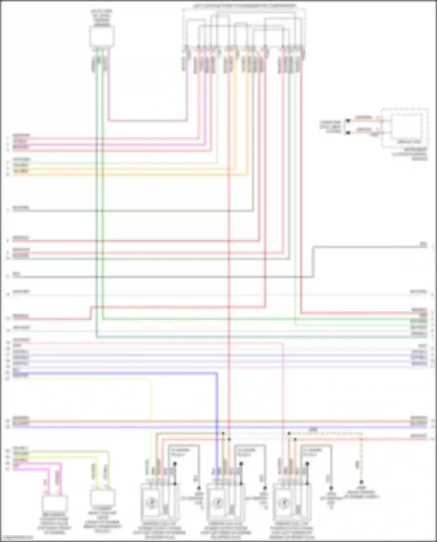 SQ5 Sportback Audi FY (2020-2024): Wiring diagram engine performance 3.0l turbo (9 of 10)