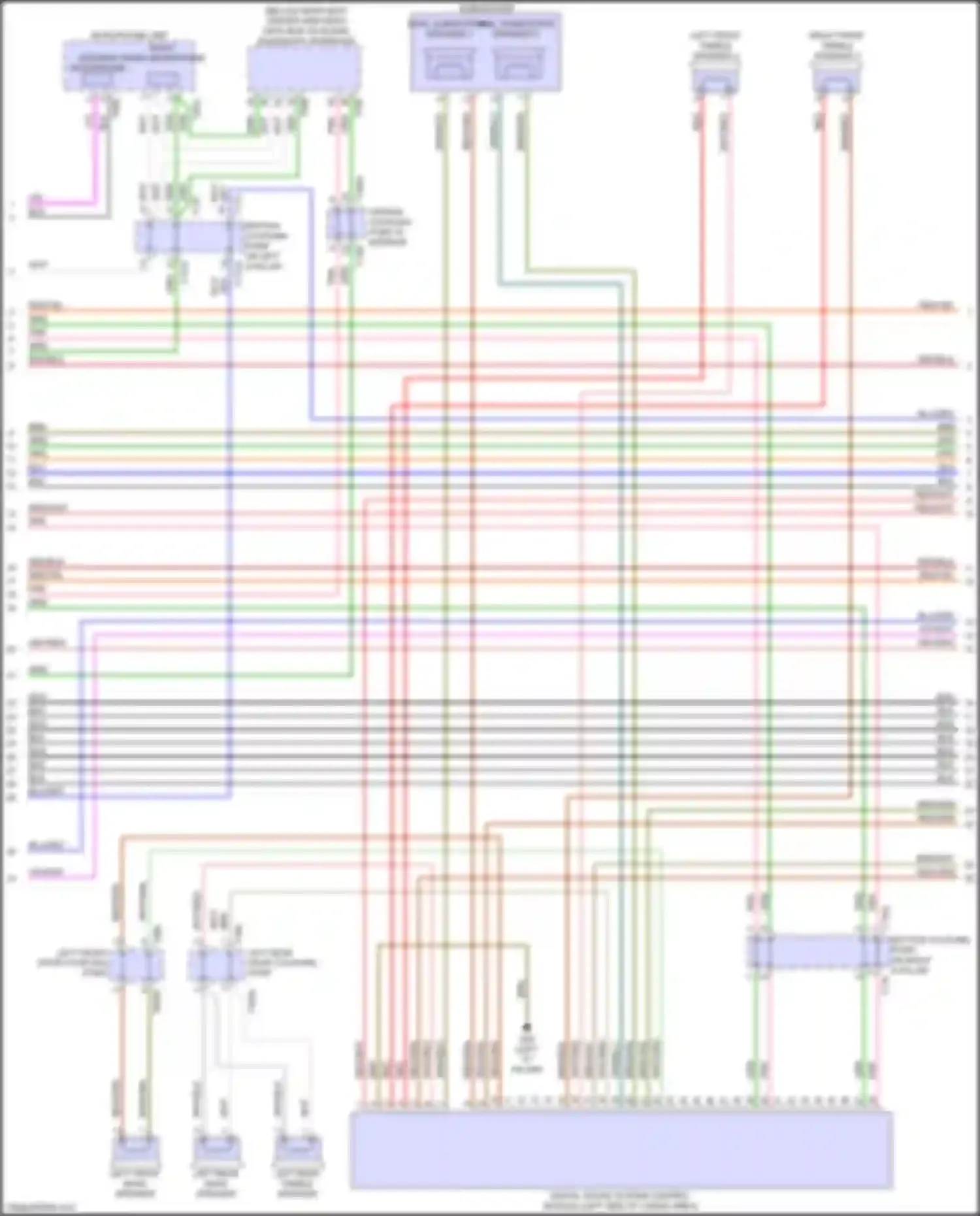 SQ5 Sportback Audi FY (2020-2024): Navigation circuit, w/ amplifier (2 of 5)