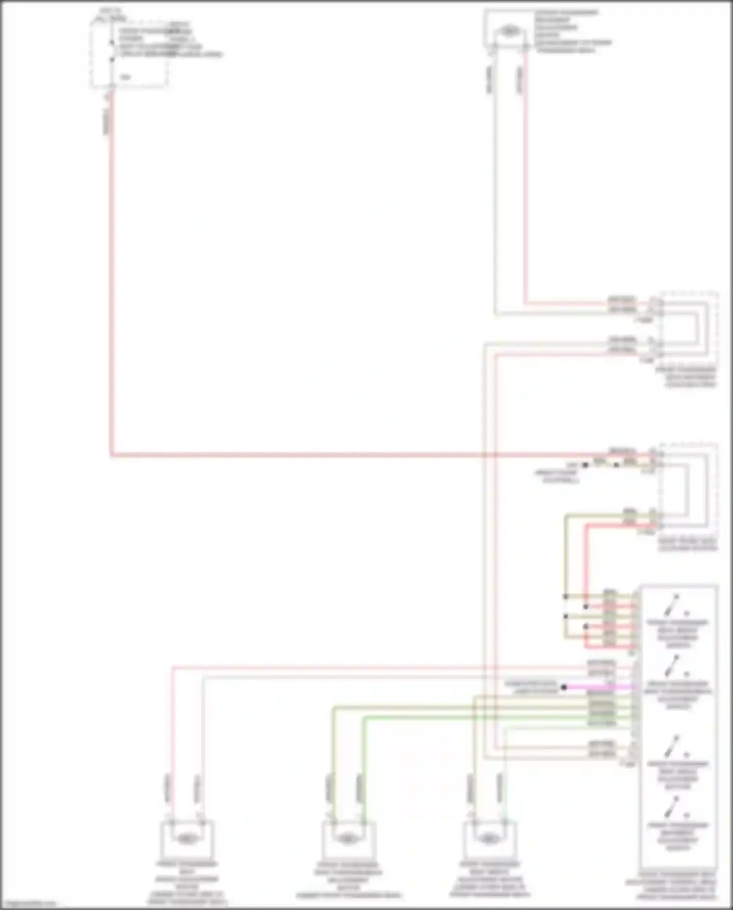SQ5 Sportback Audi FY (2020-2024): Power seats circuit (2 of 2)