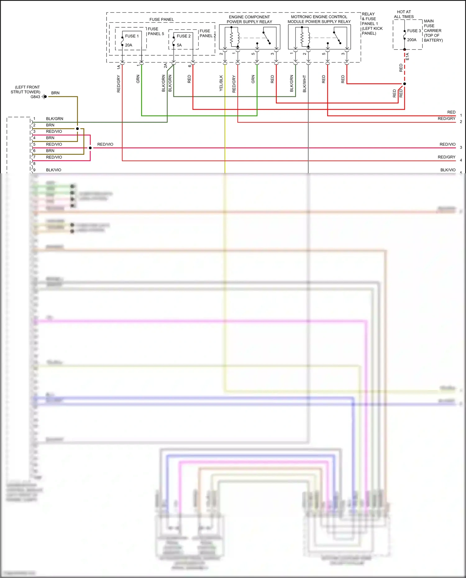 Audi SQ5 II facelift (2020-2024) computer data lines system wiring diagram  (113 of 115)