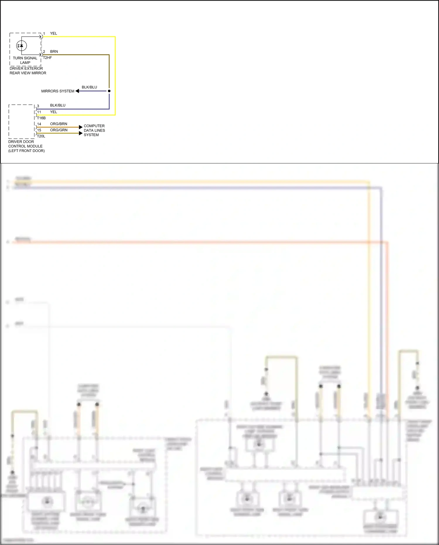 Audi SQ5 II facelift (2020-2024) computer data lines system wiring diagram  (35 of 115)