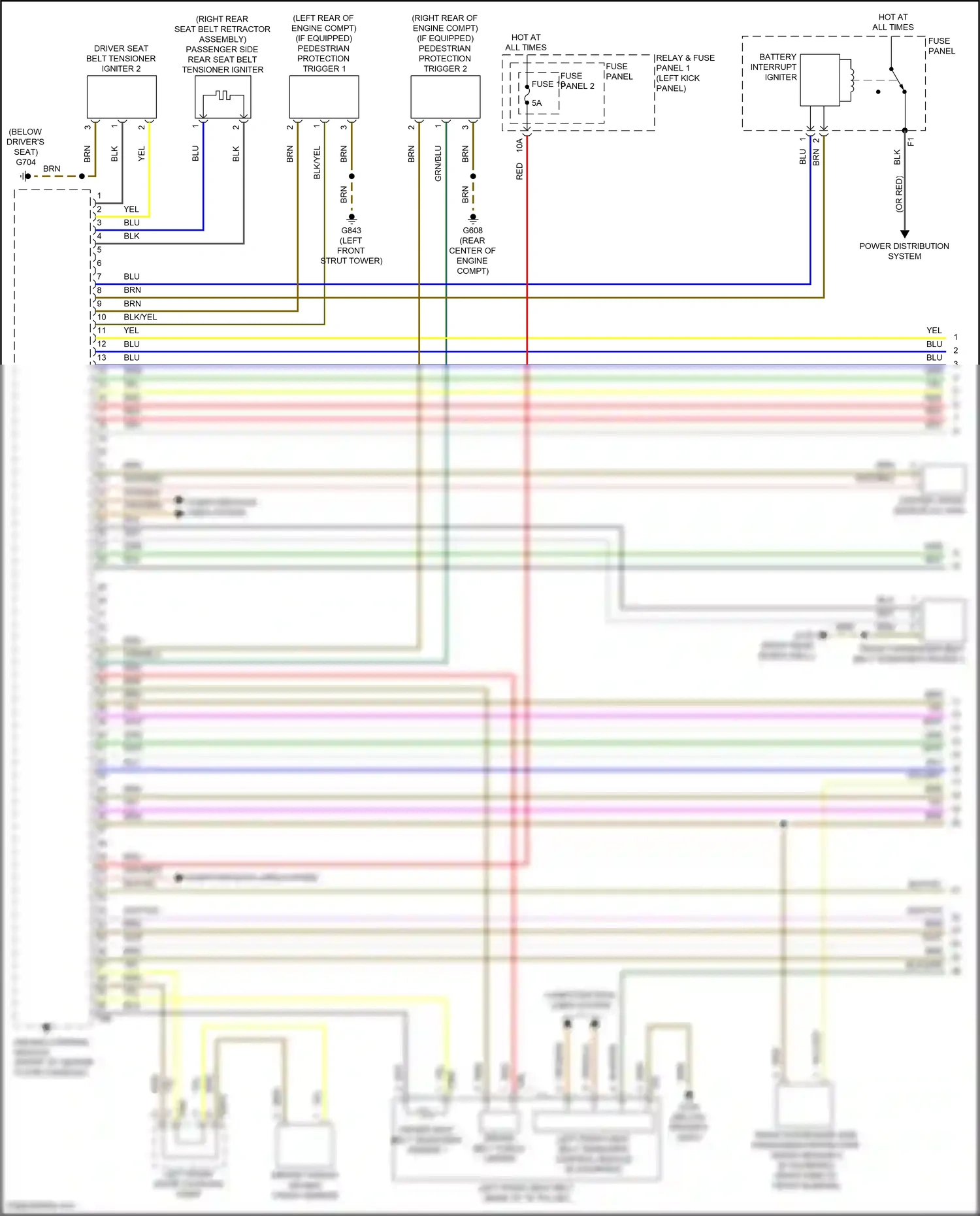 Audi SQ5 II facelift (2020-2024) computer data lines system wiring diagram  (31 of 115)