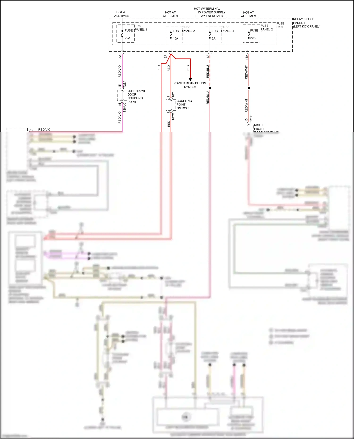 Audi SQ5 II facelift (2020-2024) computer data lines system wiring diagram  (63 of 115)