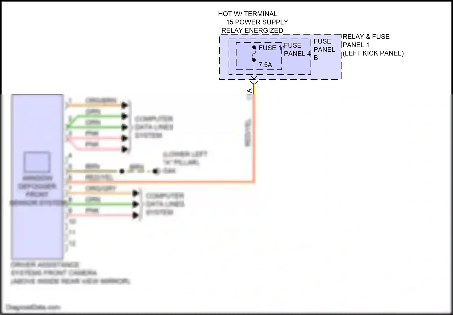 Audi SQ5 II facelift (2020-2024) computer data lines system wiring diagram  (94 of 115)