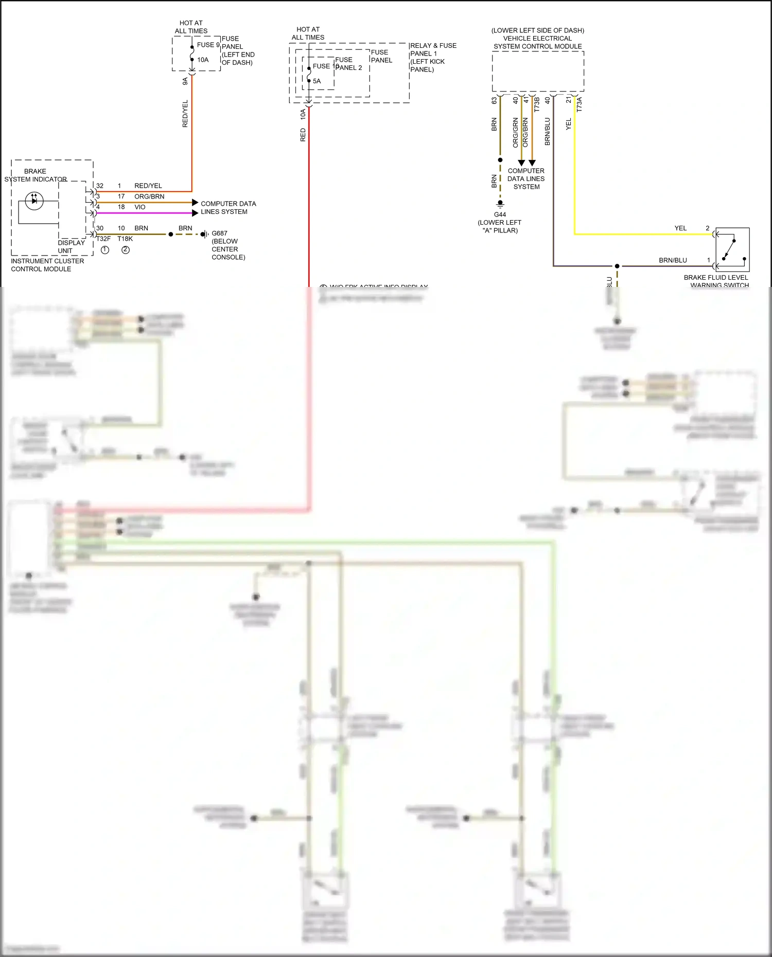 Audi SQ5 II facelift (2020-2024) computer data lines system wiring diagram  (4 of 115)