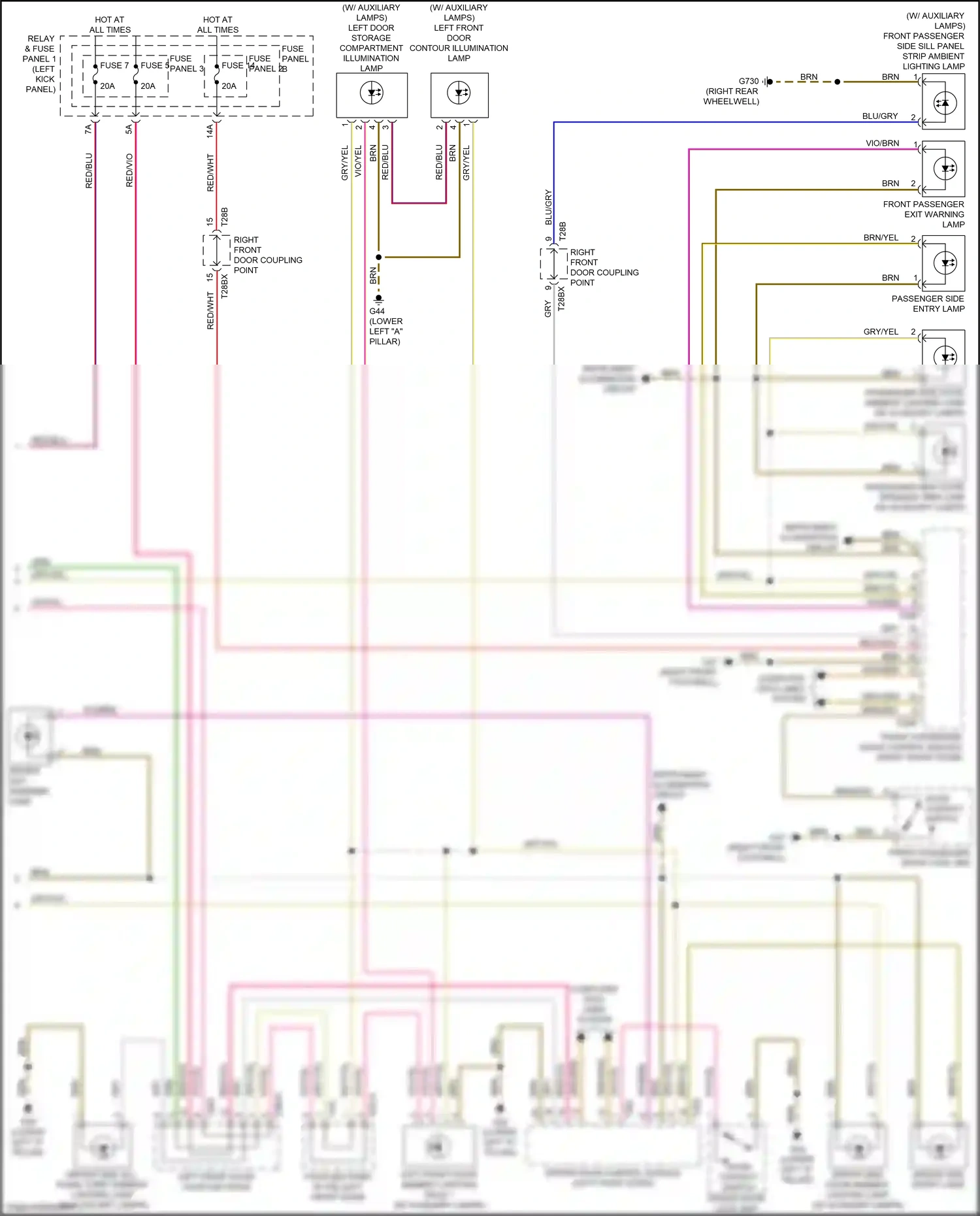 Audi SQ5 II facelift (2020-2024) computer data lines system wiring diagram  (41 of 115)