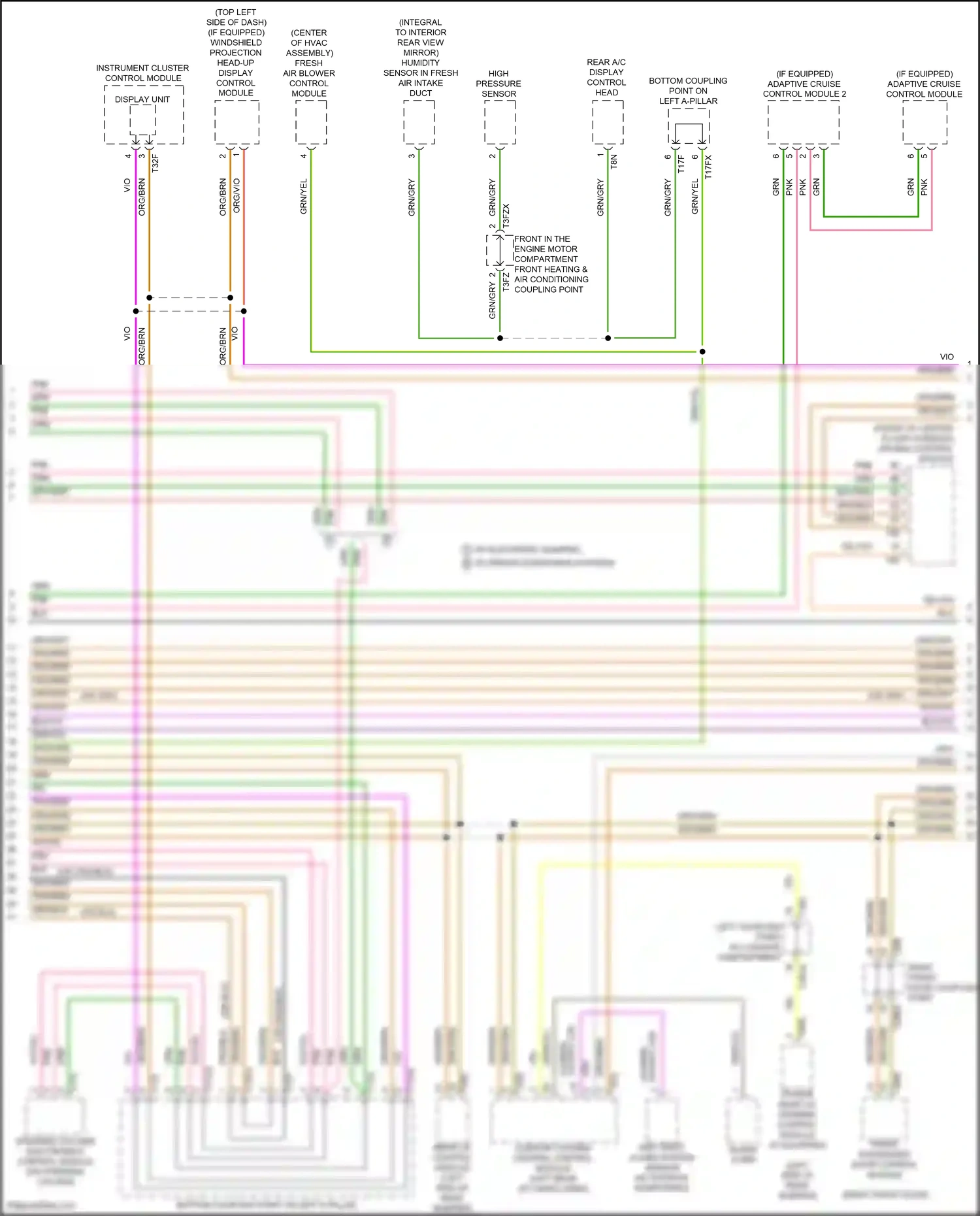 Audi SQ5 II facelift (2020-2024) steering column electronics control module wiring diagram  (1 of 11)