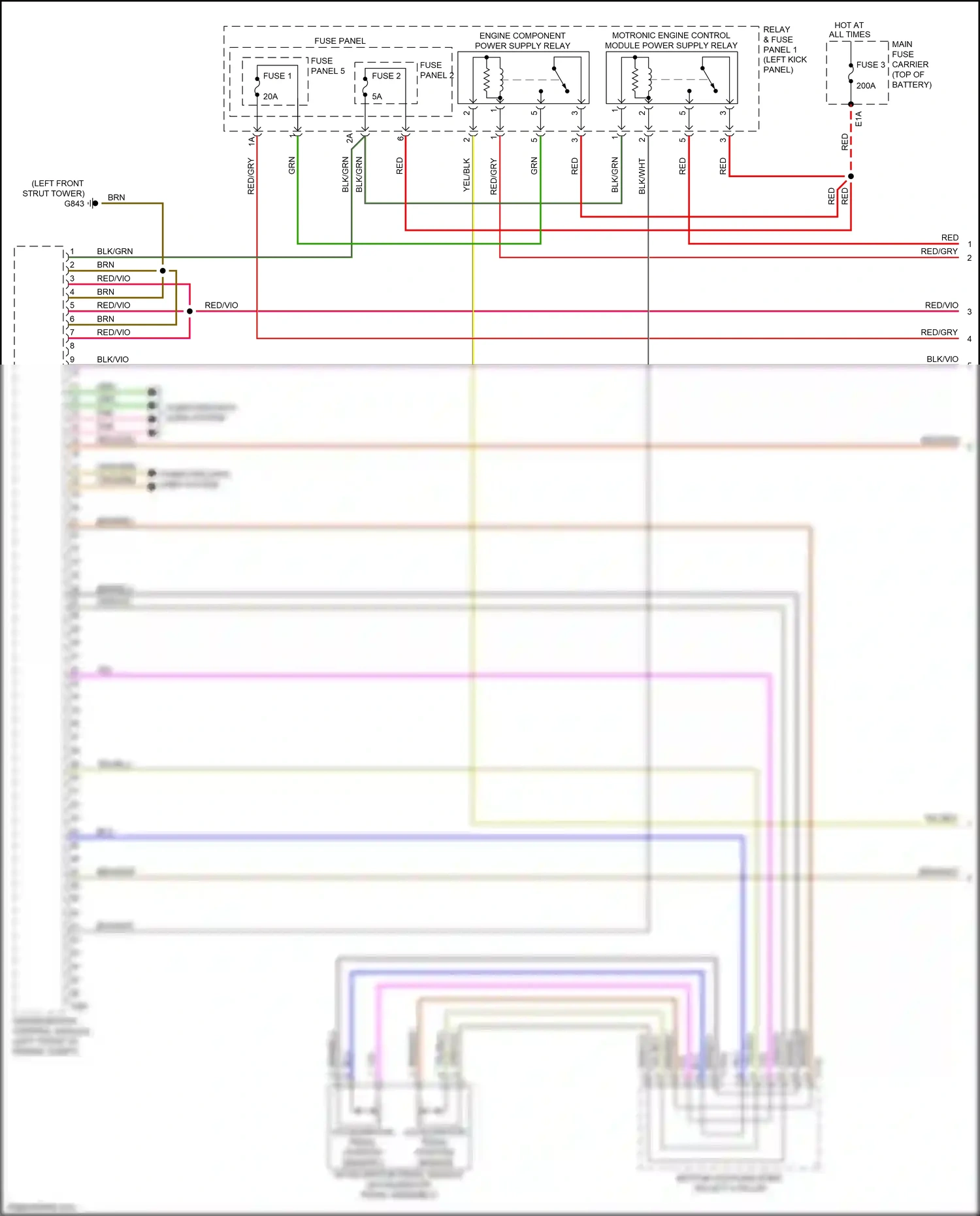 Audi SQ5 II (2017-2020) computer data lines system wiring diagram  (111 of 111)