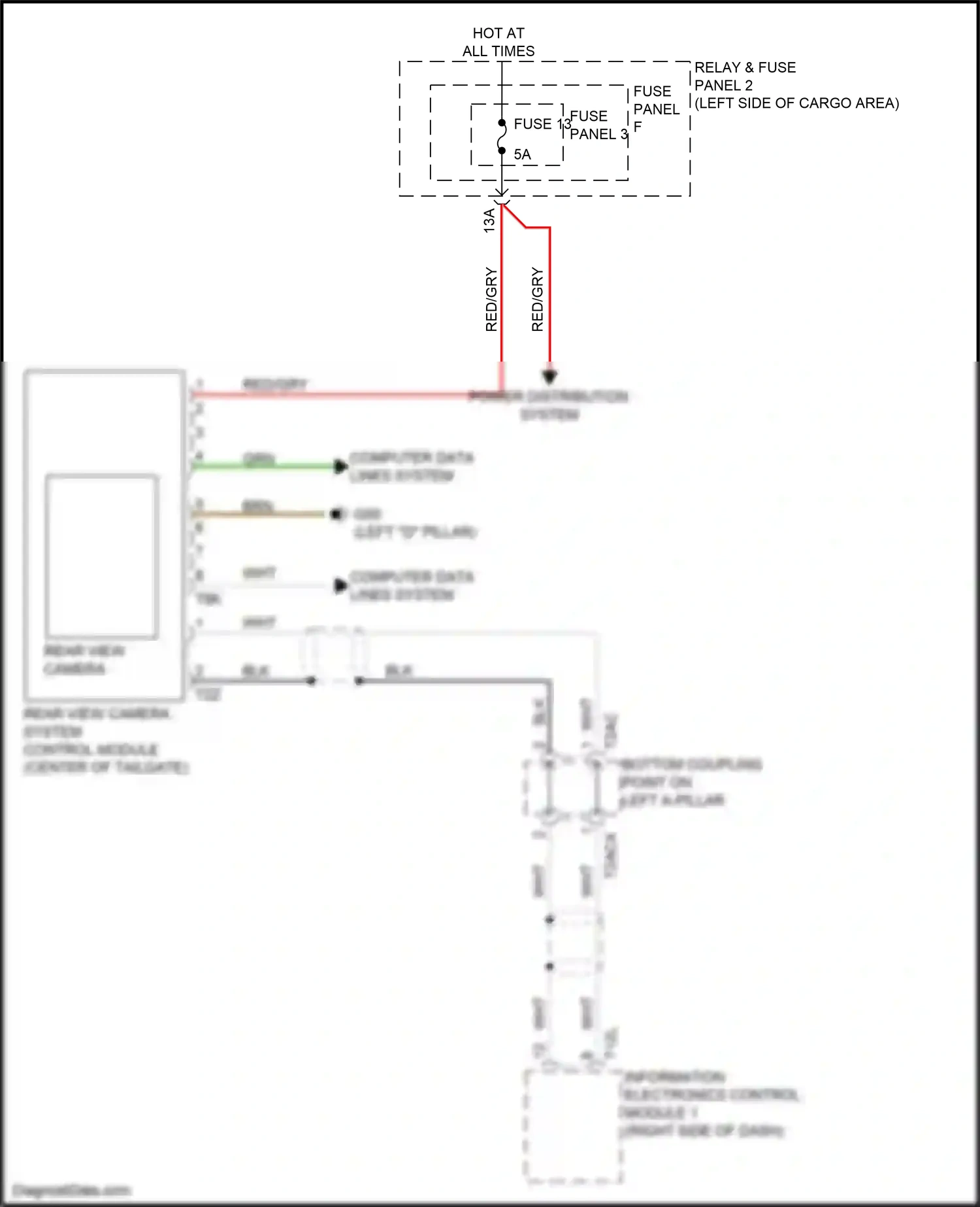 Audi SQ5 II (2017-2020) computer data lines system wiring diagram  (60 of 111)