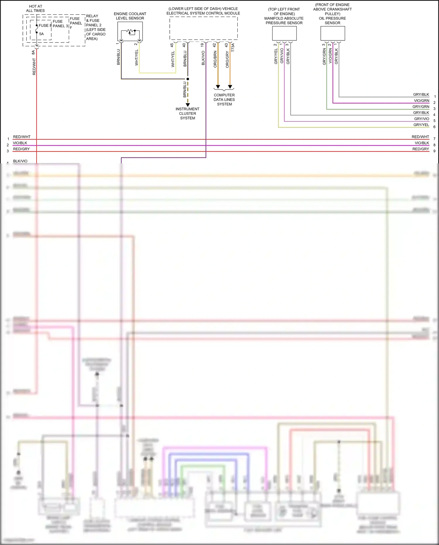 Audi SQ5 II (2017-2020) computer data lines system wiring diagram  (108 of 111)