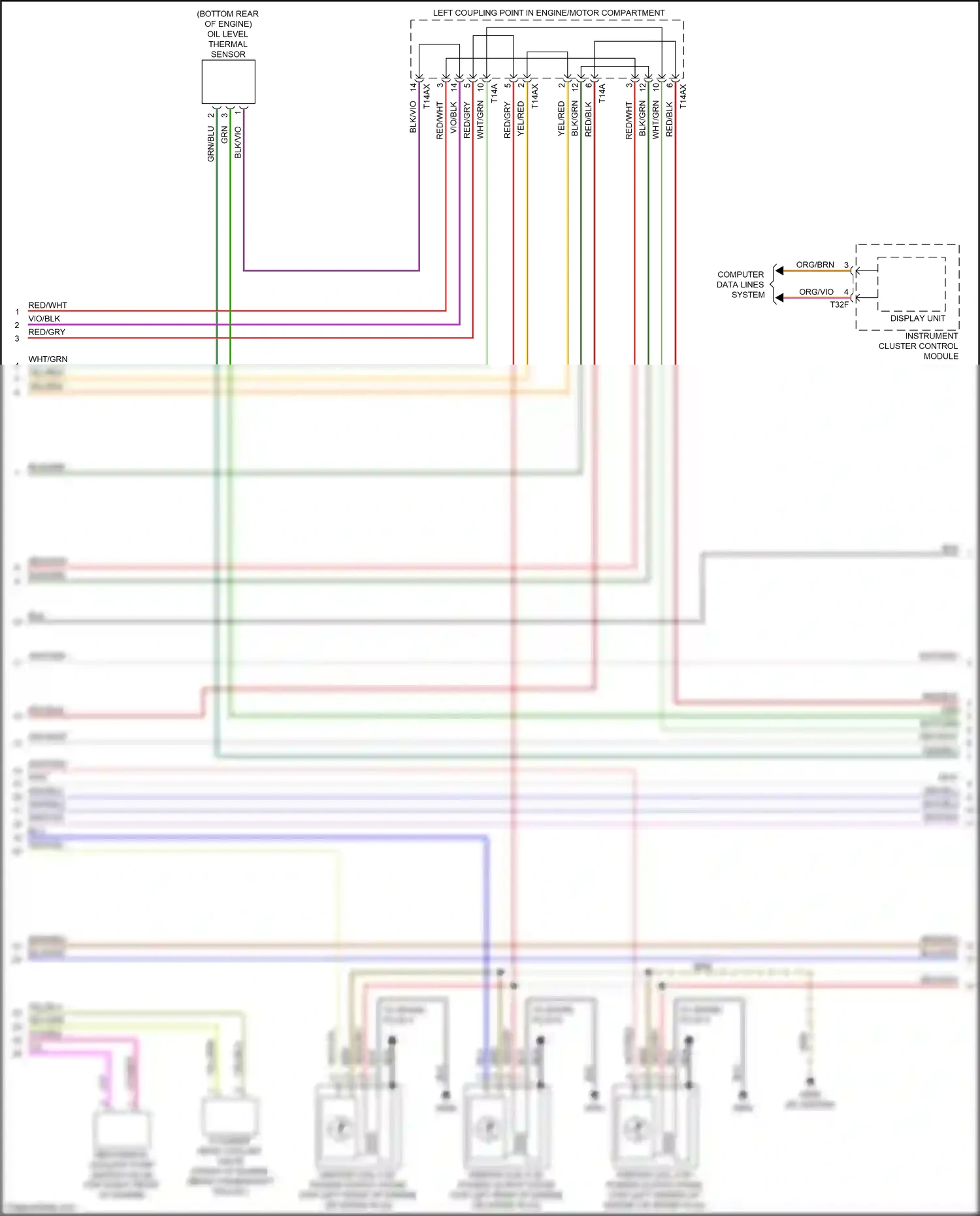 Audi SQ5 II (2017-2020) computer data lines system wiring diagram  (109 of 111)