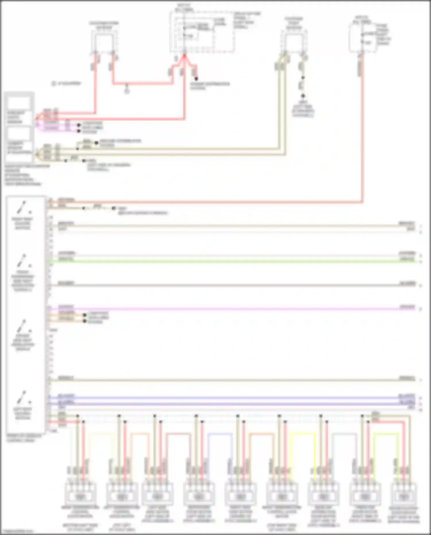 Wiring diagram fuse panel b for Audi SQ5 II (2017-2020) (54 of 66)