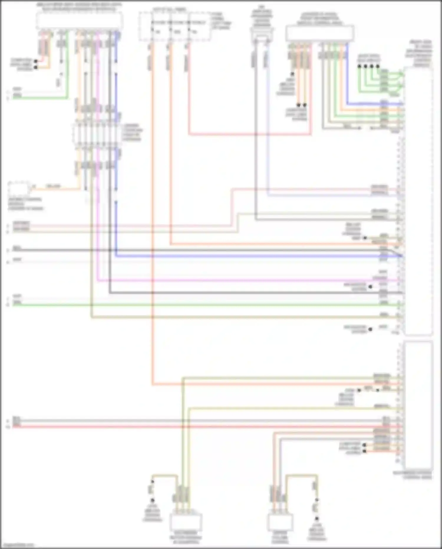 Wiring diagram fuse panel c for Audi SQ5 II (2017-2020) (20 of 30)