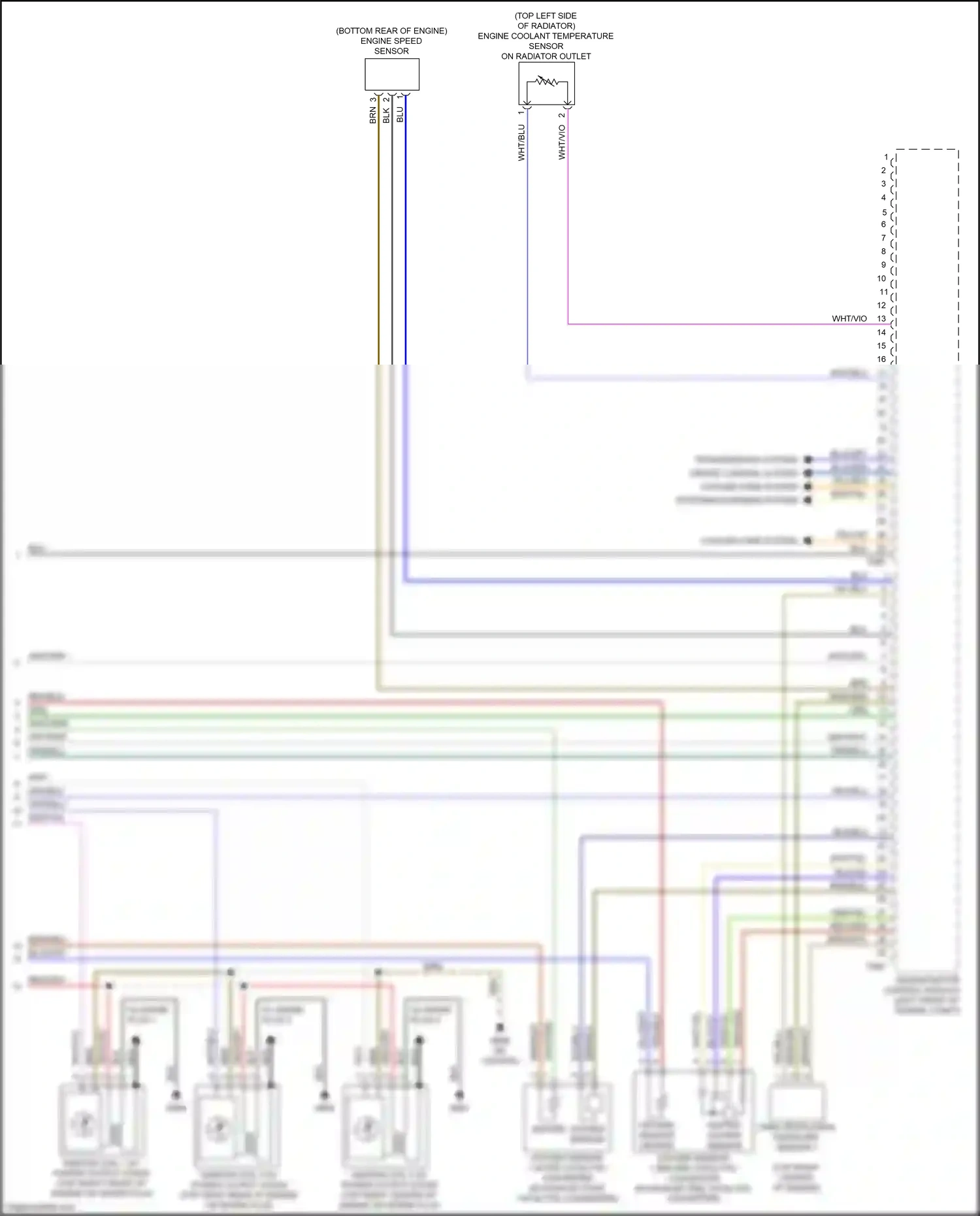 Audi SQ5 II (2017-2020) oxygen sensor wiring diagram  (1 of 1)
