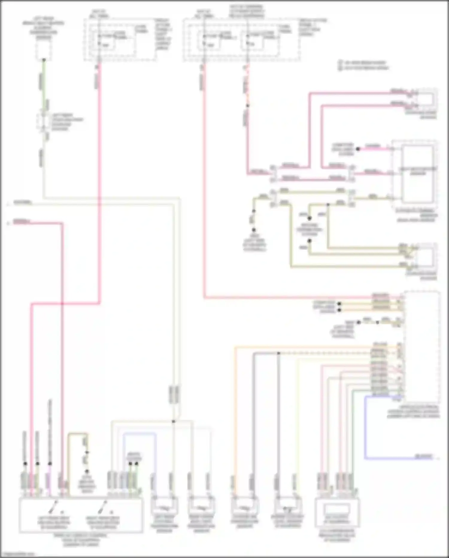 Wiring diagram relay & fuse panel 2 for Audi SQ5 II (2017-2020) (31 of 34)