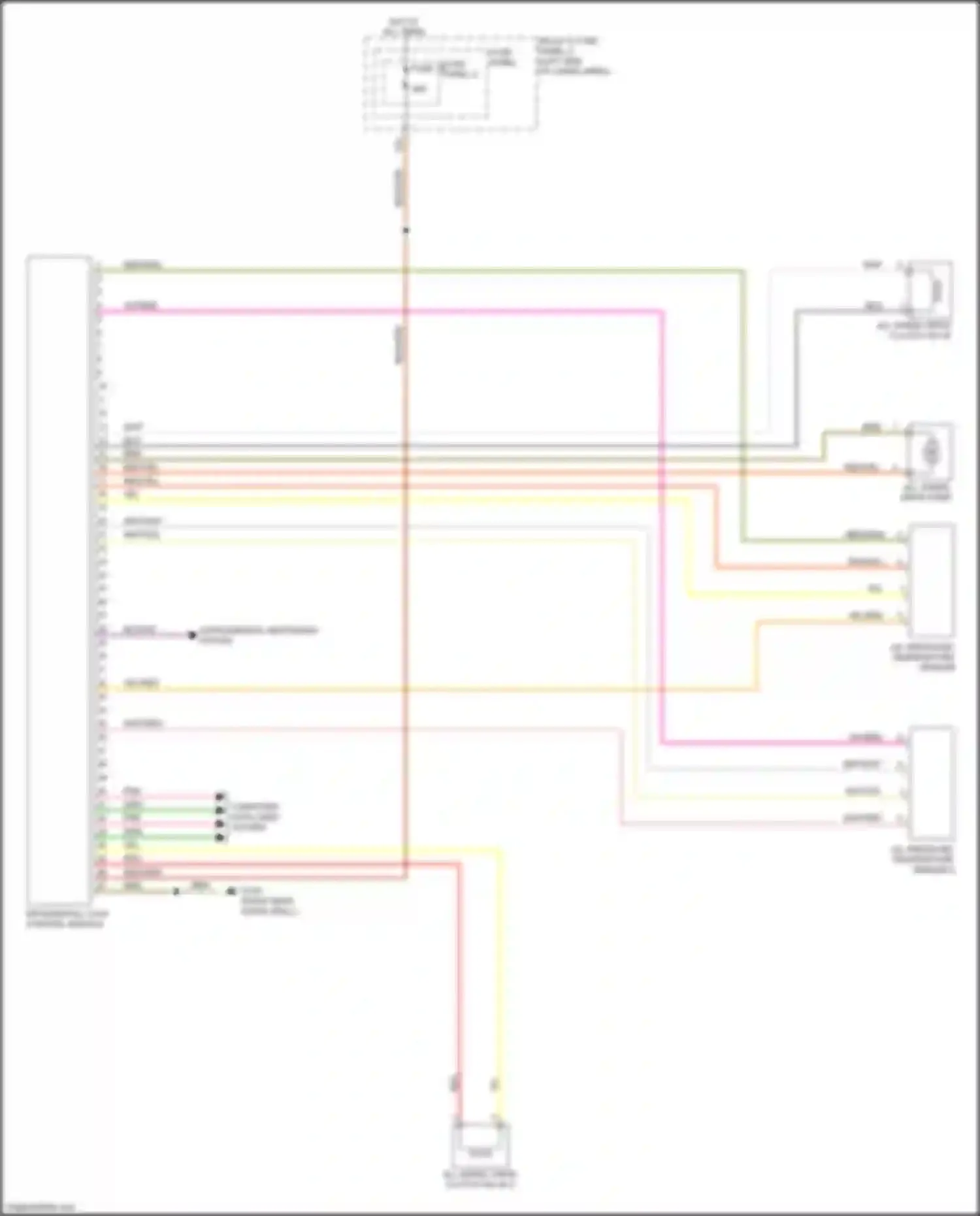 Wiring diagram relay & fuse panel 2 for Audi SQ5 II (2017-2020) (23 of 34)