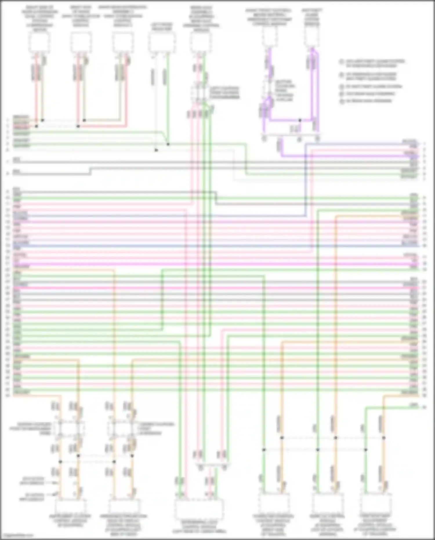 SQ7 Audi 4M facelift (2019-2024): Computer data lines circuit (4 of 11)