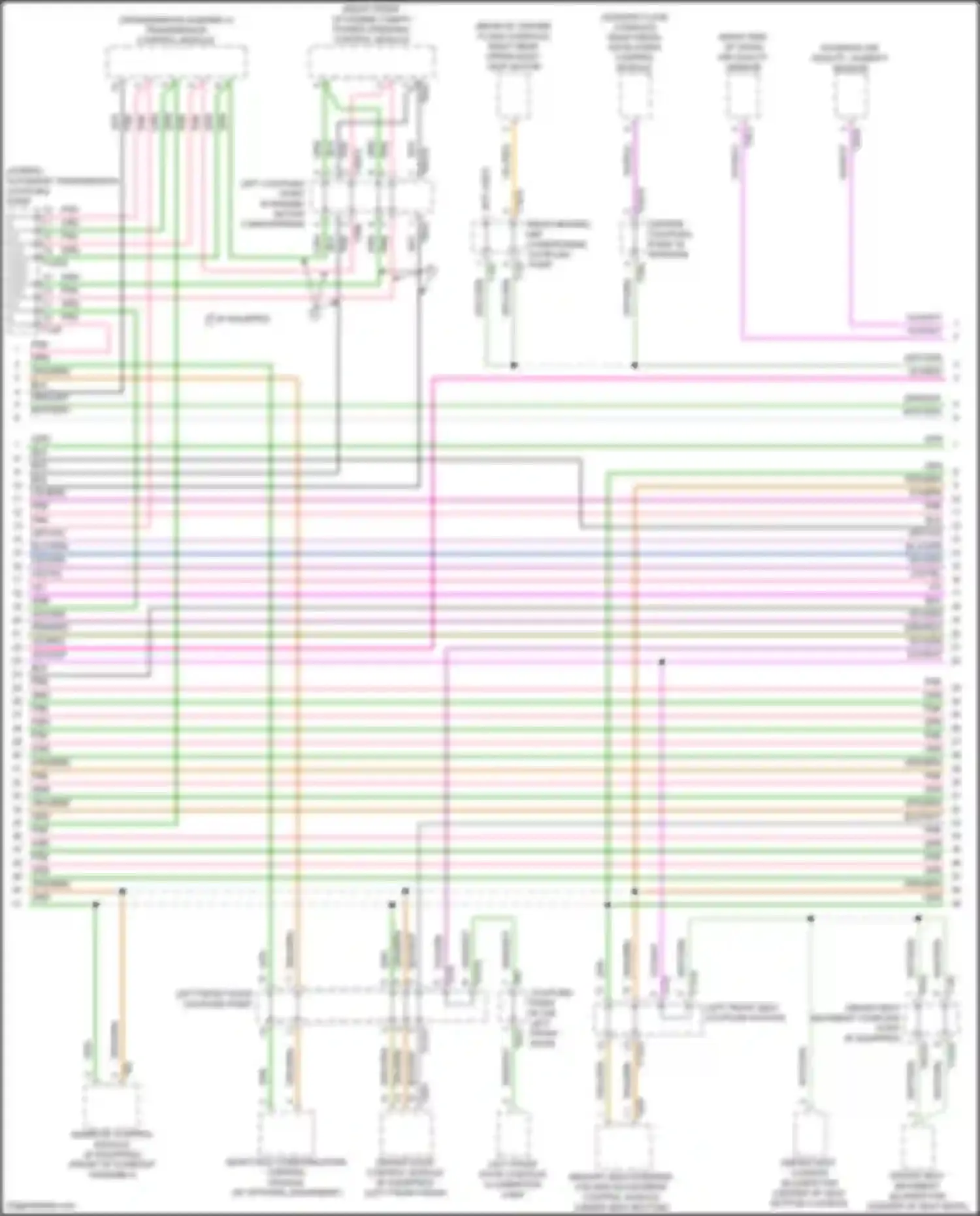 SQ7 Audi 4M facelift (2019-2024): Computer data lines circuit (6 of 11)