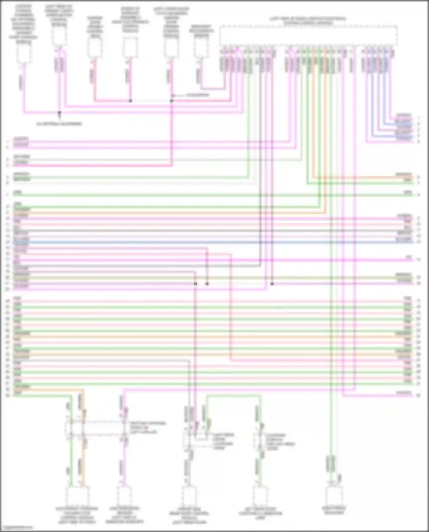 SQ7 Audi 4M facelift (2019-2024): Computer data lines circuit (7 of 11)