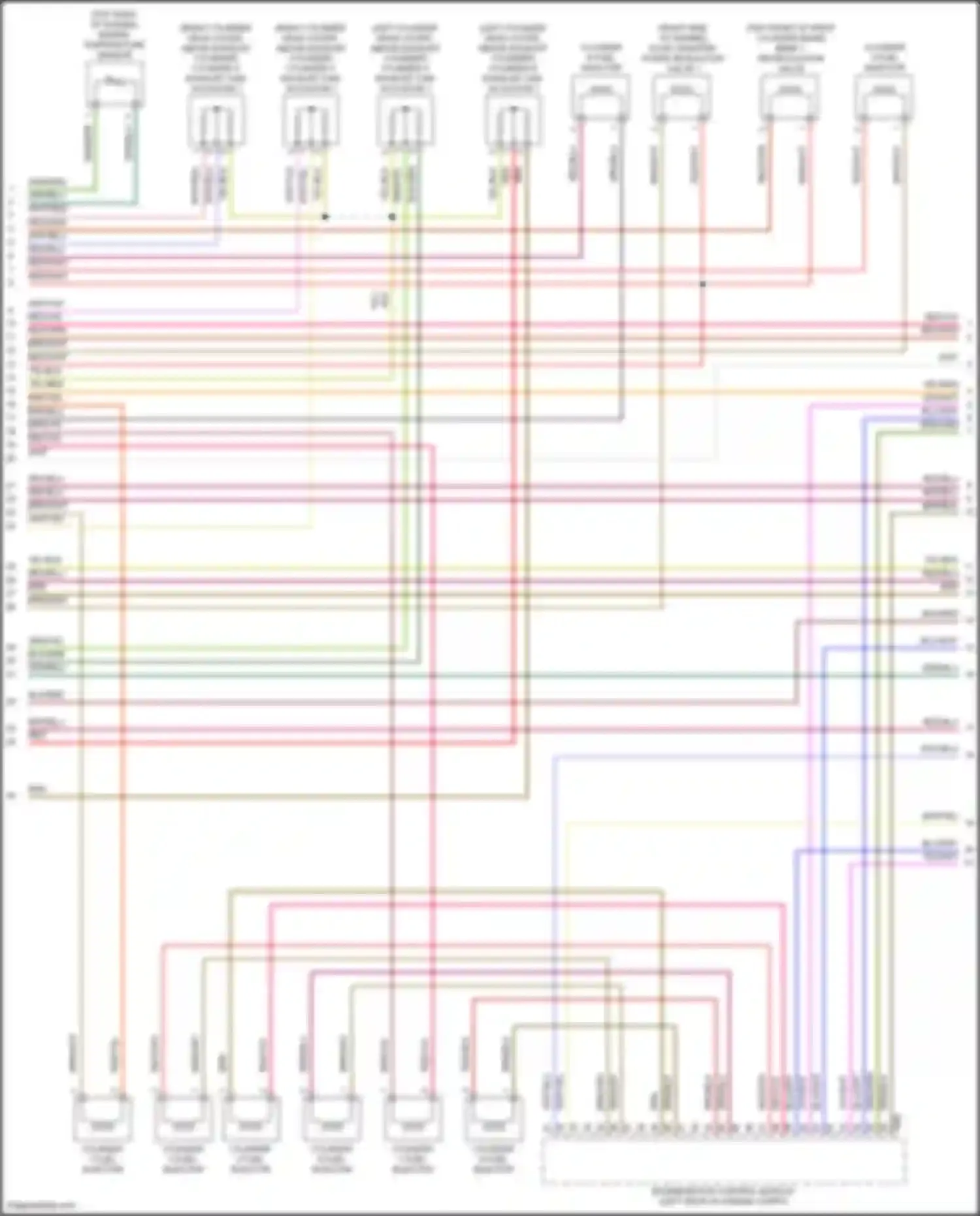 SQ7 Audi 4M facelift (2019-2024): Wiring diagram engine performance 4.0l turbo hybrid (10 of 12)