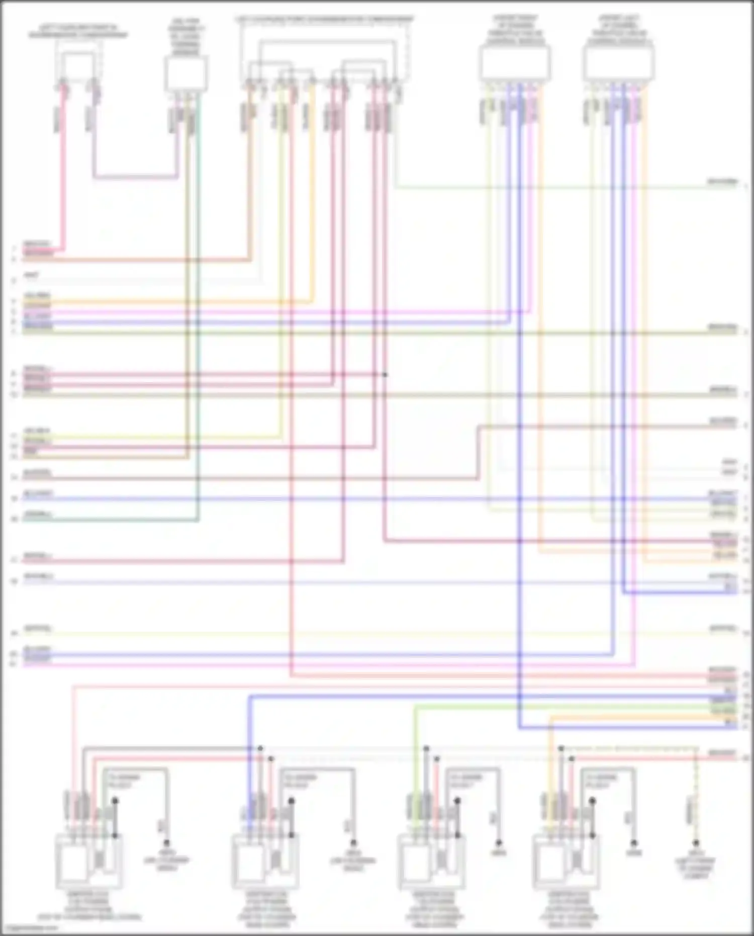 SQ7 Audi 4M facelift (2019-2024): Wiring diagram engine performance 4.0l turbo hybrid (11 of 12)